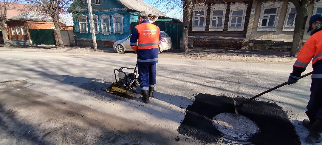 Ямочный ремонт, Бронницы