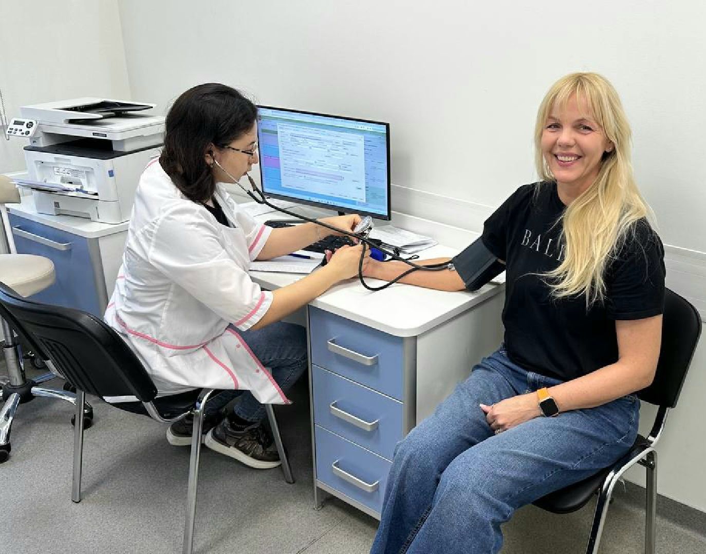 Диспансеризация, Домодедово, Здравоохранение, Профосмотр, Медосмотр, Подмосковье, СЖР, Союз женщин России, Врач, прием жителей, Блок диспансеризации, Здоровье Подмосковью,