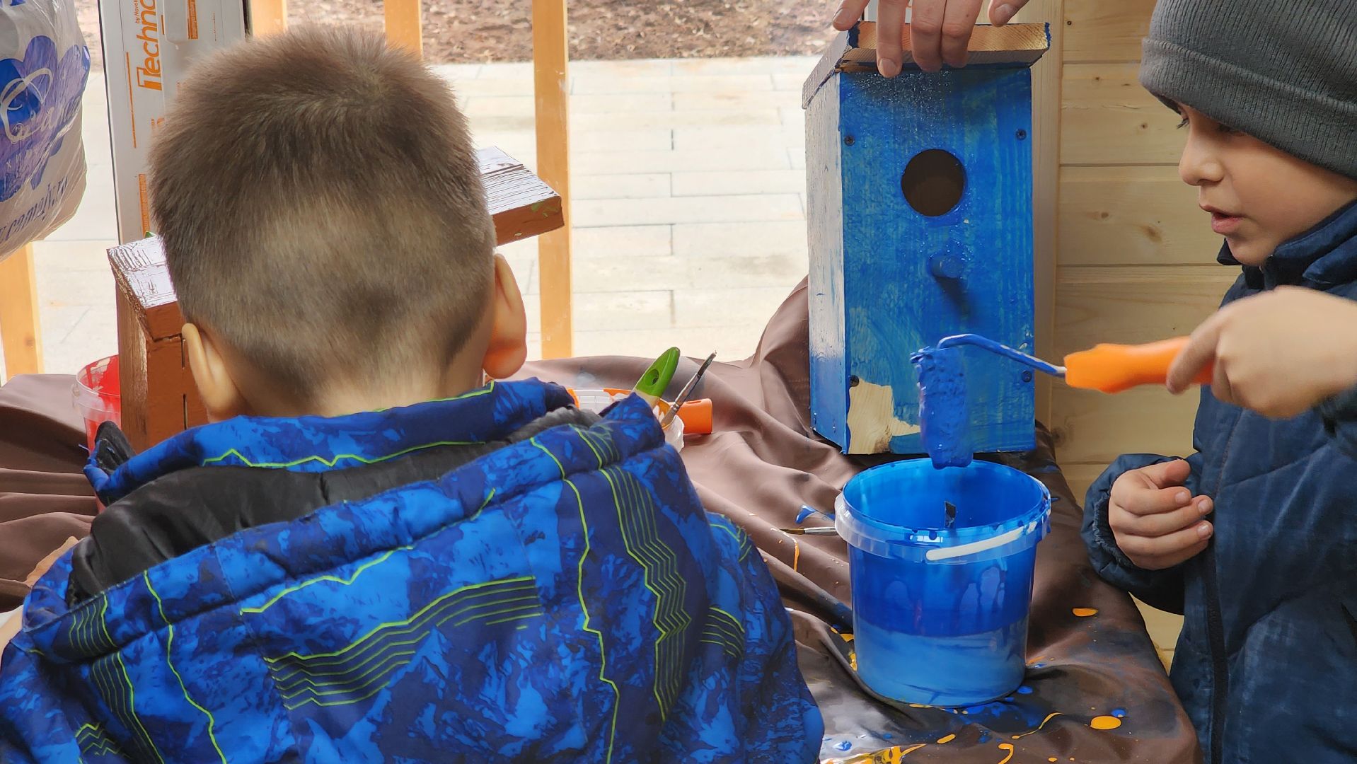 долгопрудный, парки, пернатые в парках, скворечник, экопрогулка, мастер-класс,