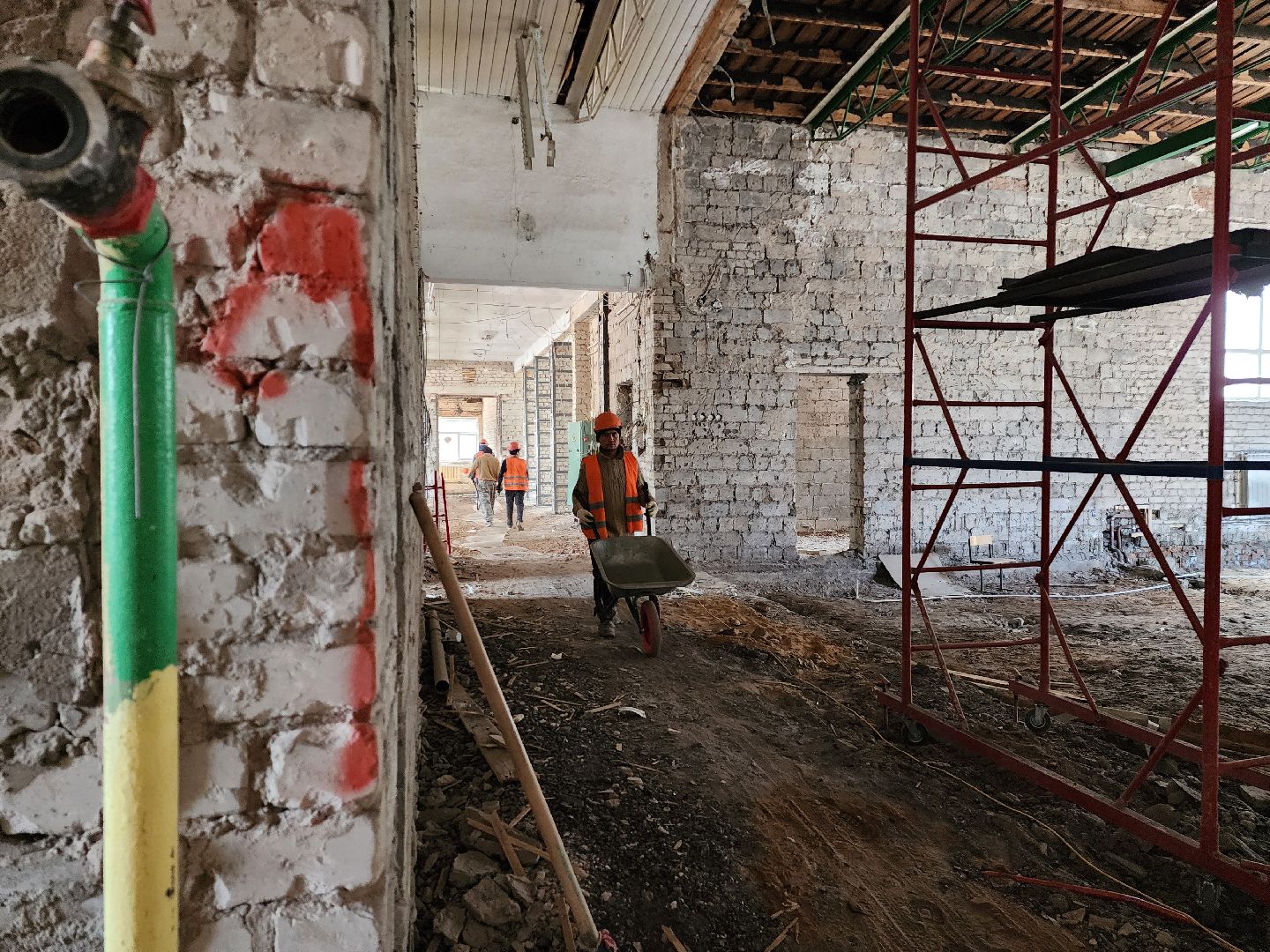 Дубна, Школа 1, Капремонт,