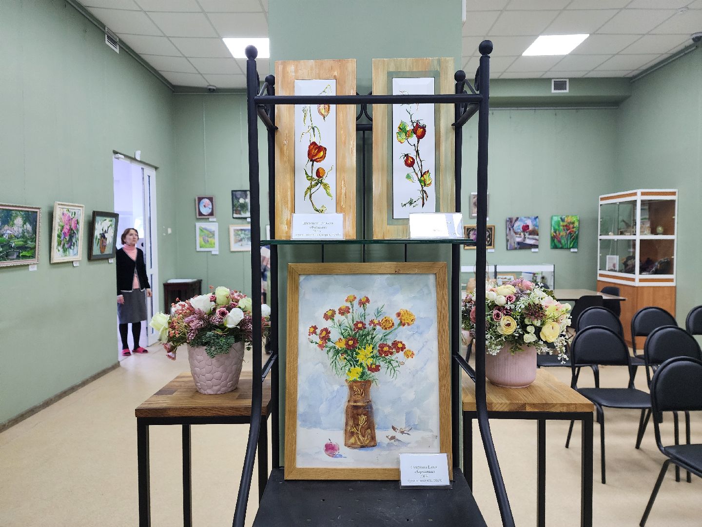 пушкино, дом художника, экспозиция, весна, живопись,