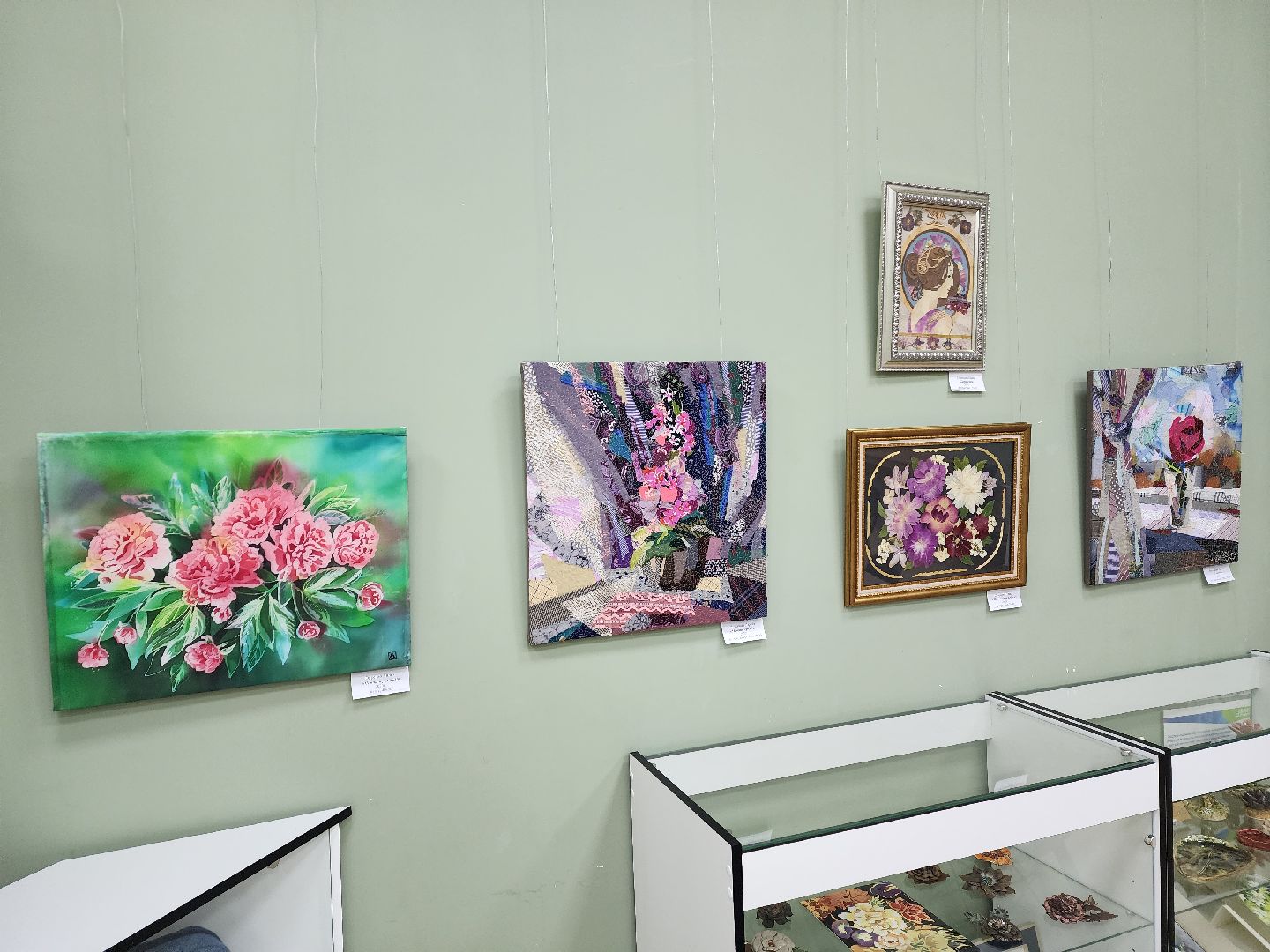 пушкино, дом художника, экспозиция, весна, живопись,