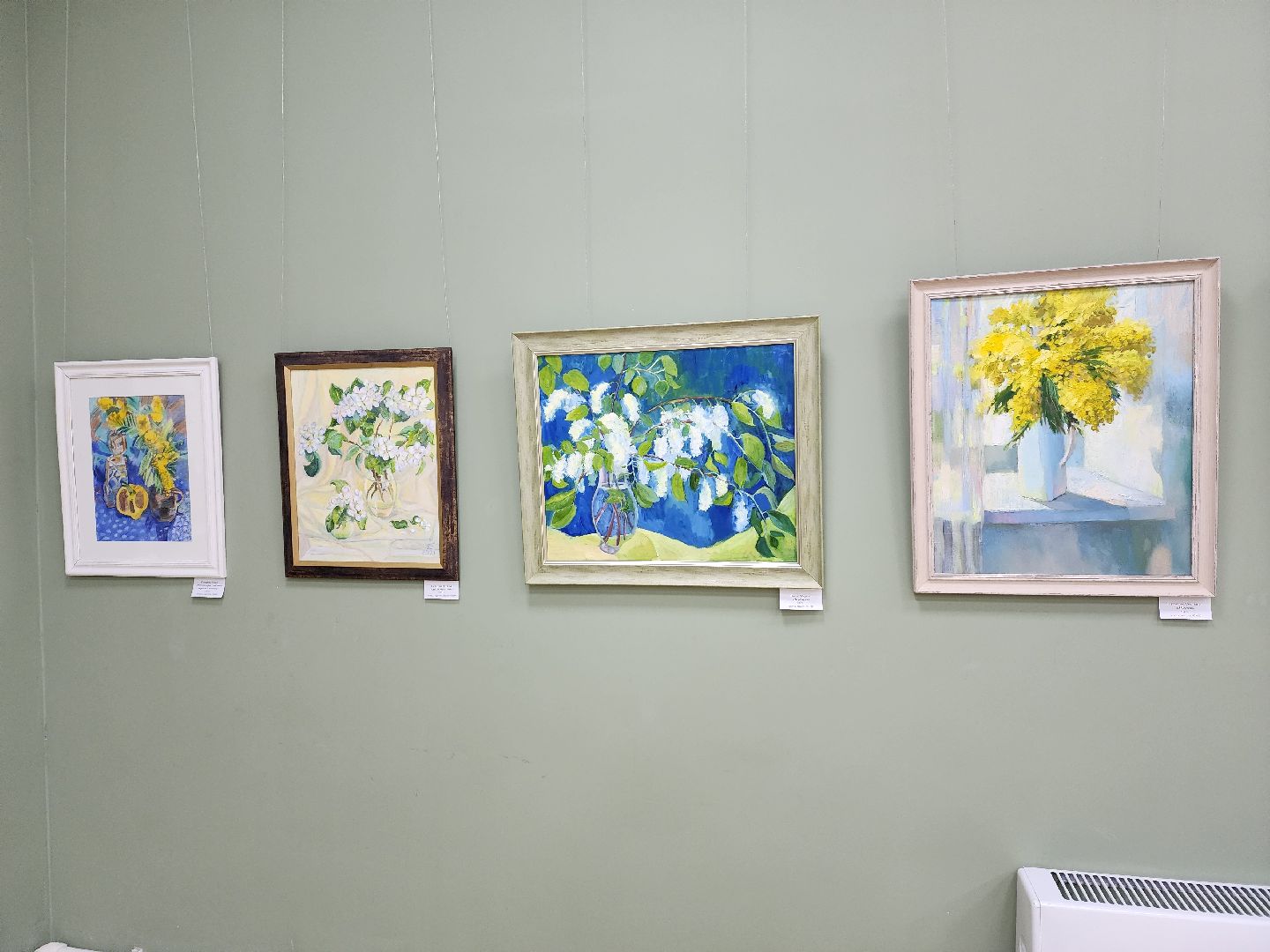 пушкино, дом художника, экспозиция, весна, живопись,