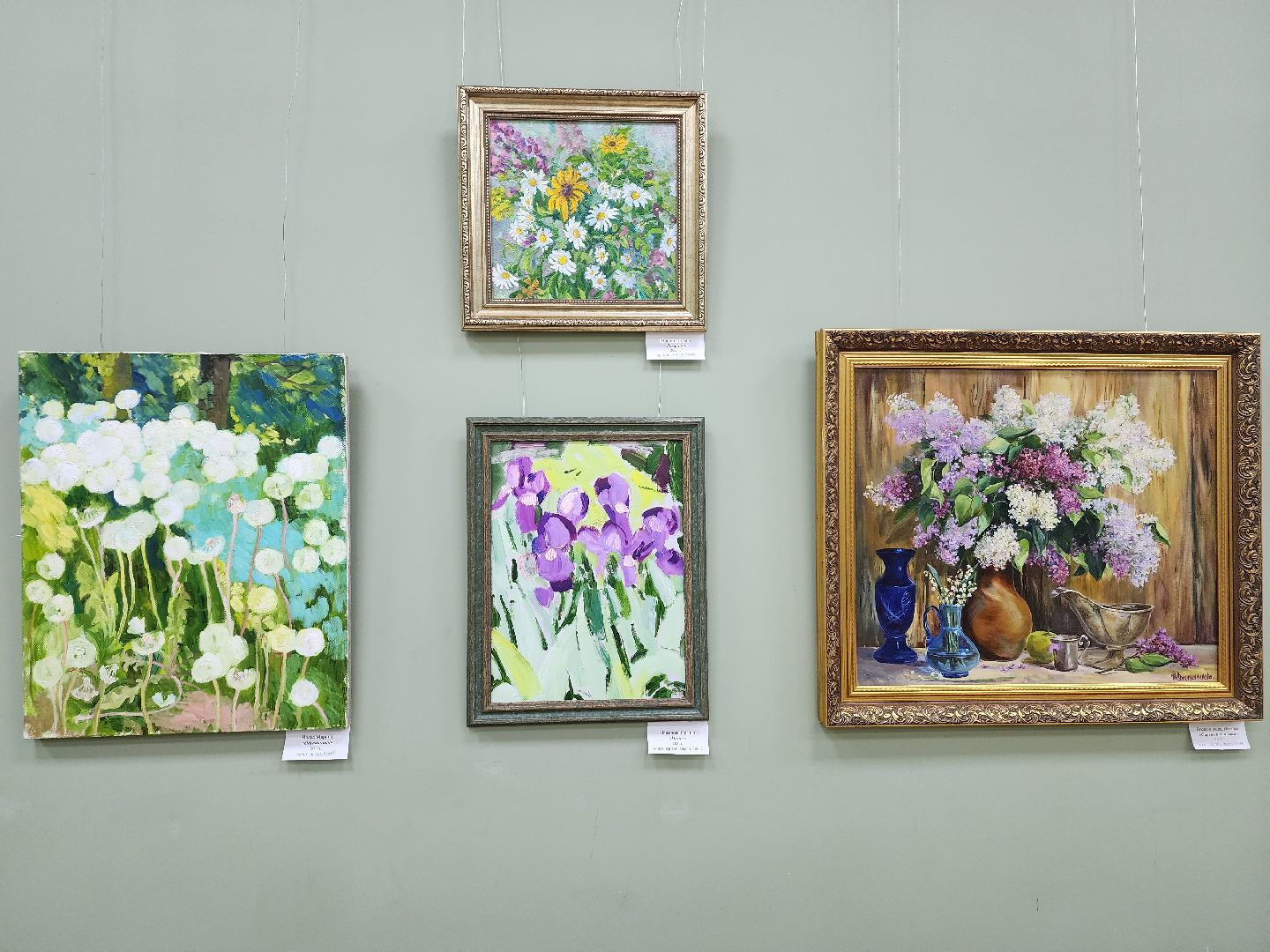 пушкино, дом художника, экспозиция, весна, живопись,