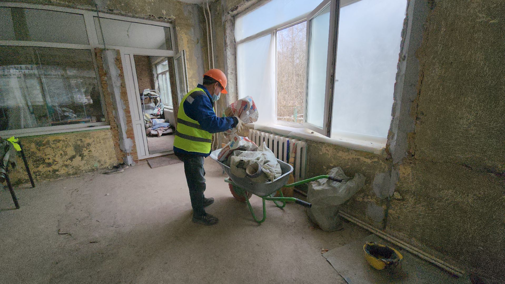 серпухов, подмосковье, капремонт детский сад, теплый пол,