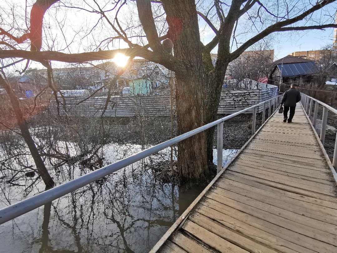 Подольск, мост, настил