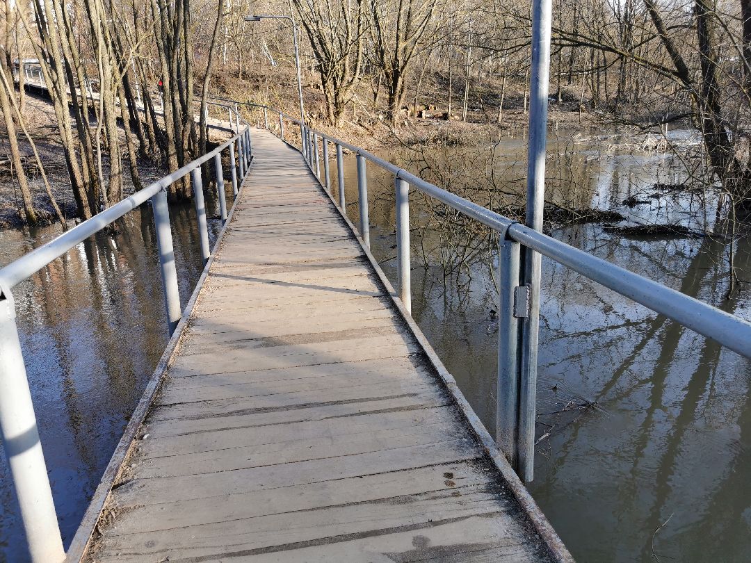 Подольск, мост, настил