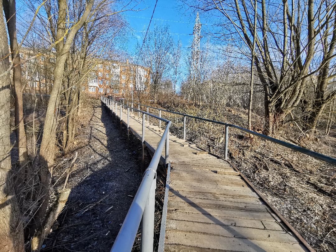 Подольск, мост, настил