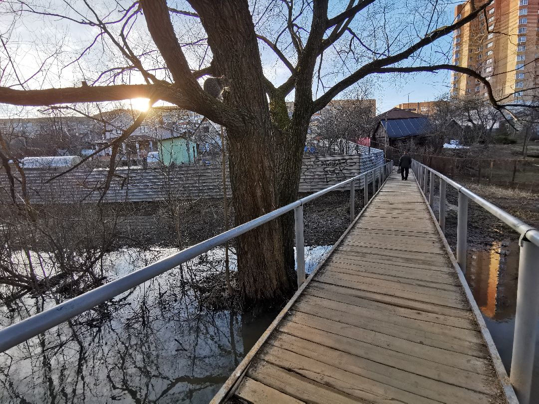 Подольск, мост, настил