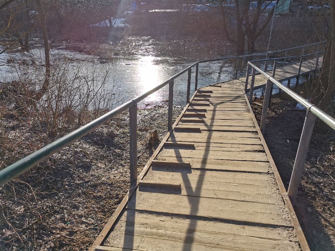 Подольск, мост, настил