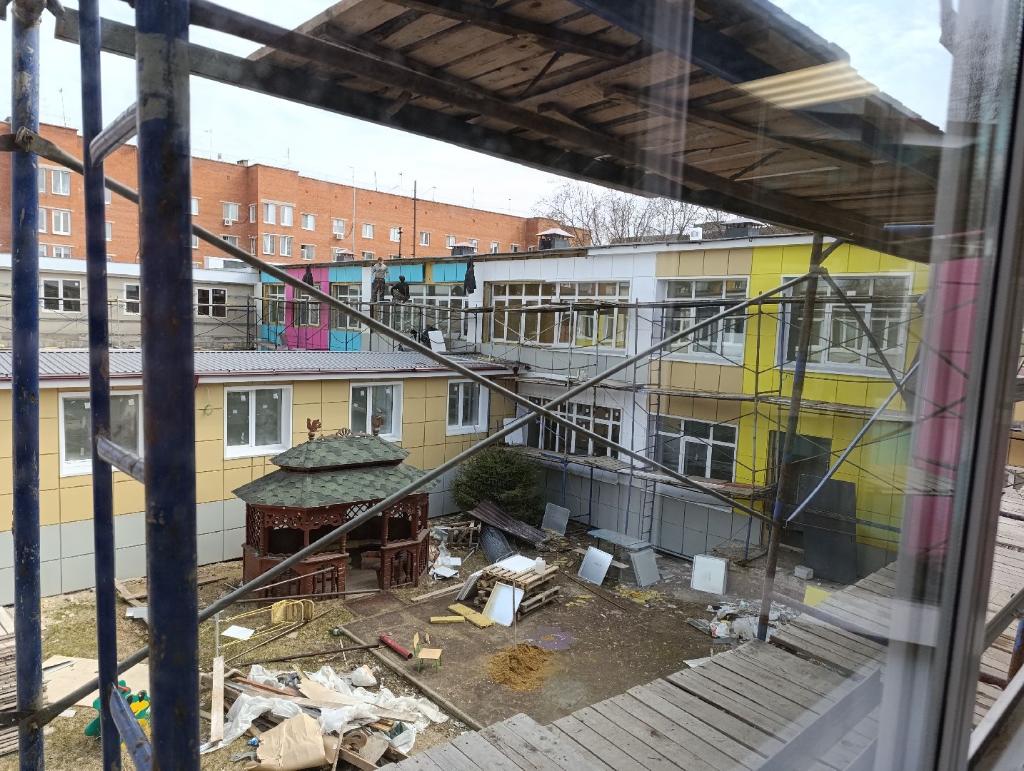 Бронницы, капремонт детский сад, Капремонт Радуга, Благоустройство,