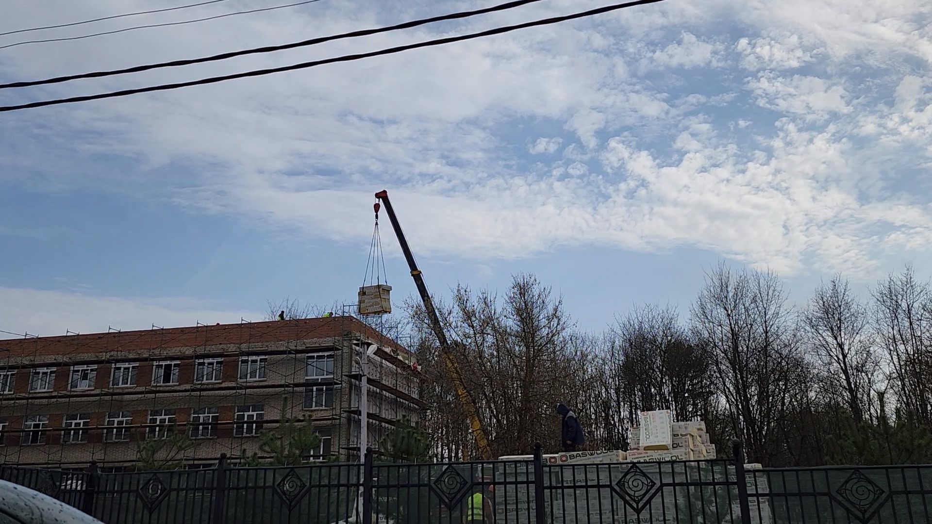 одинцово, капитальный ремонт, школа, фасад, большие вяземы,