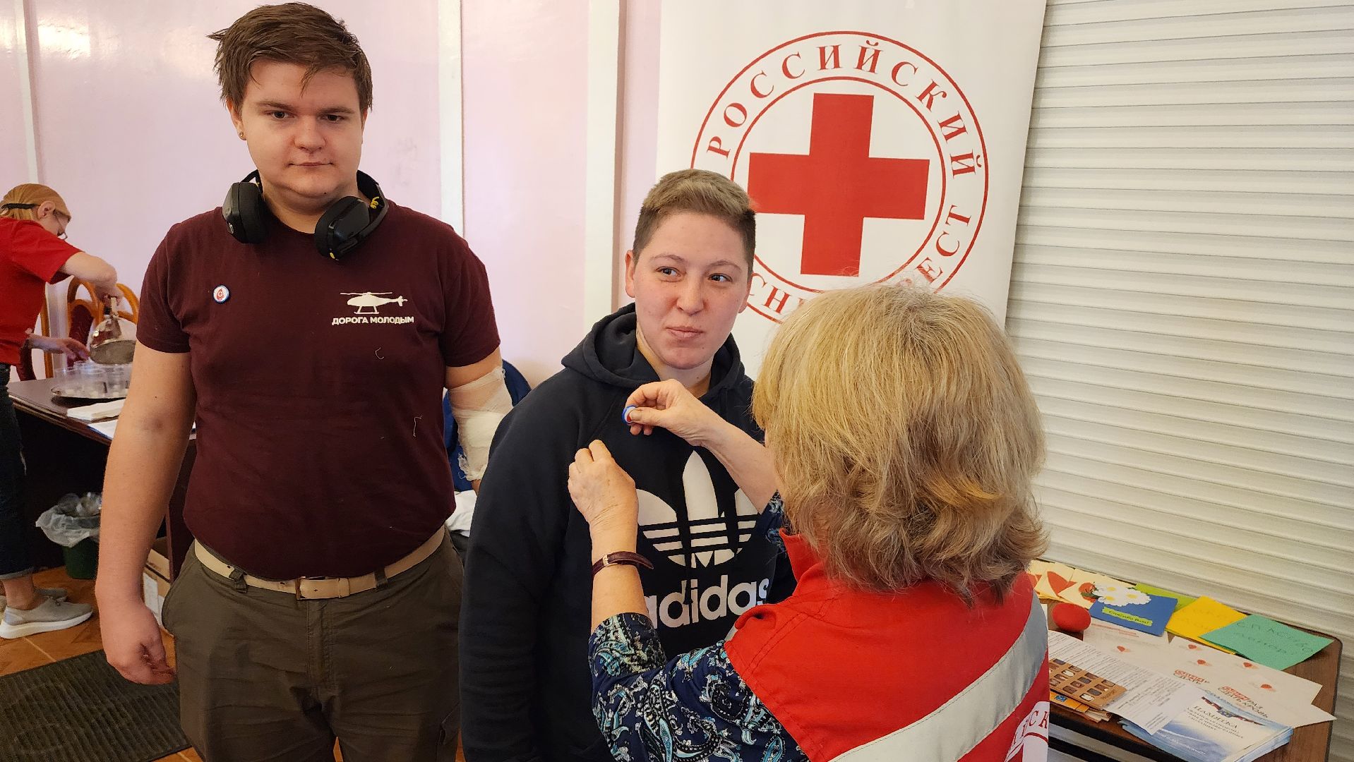 день донора, ДК Жуковский, Розовая гостиная, Виктория Капустина, Светлана Короткова, РКК, Красный крест, кровь,