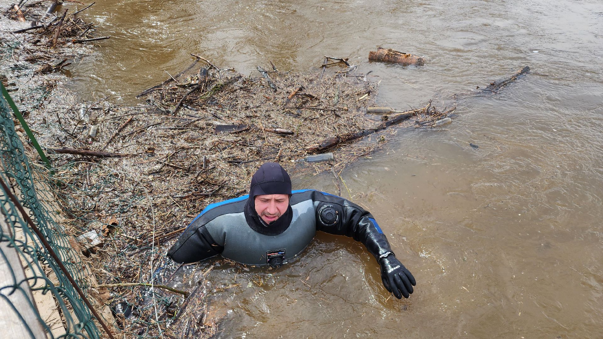 паводки, расчистка рек, водолазы, Лосино-Петровский,
