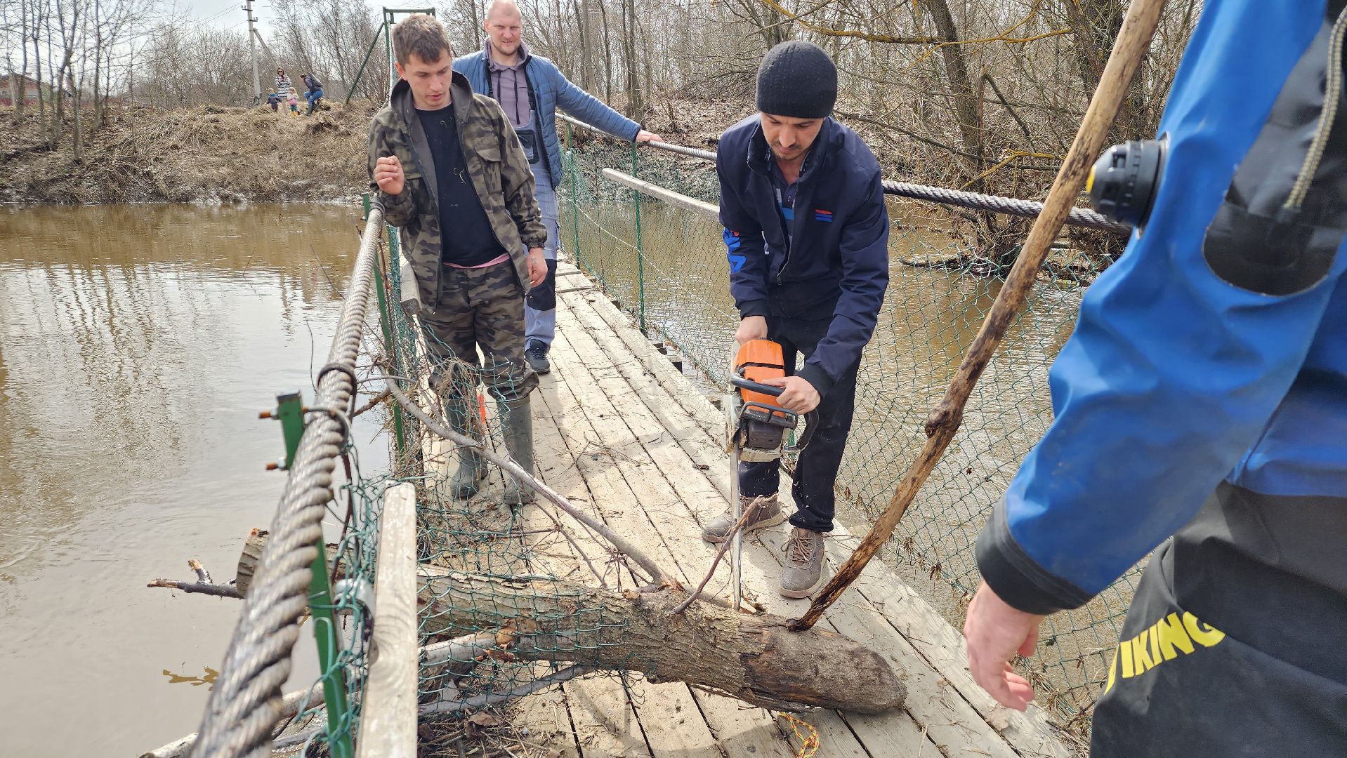 паводки, расчистка рек, водолазы, Лосино-Петровский,