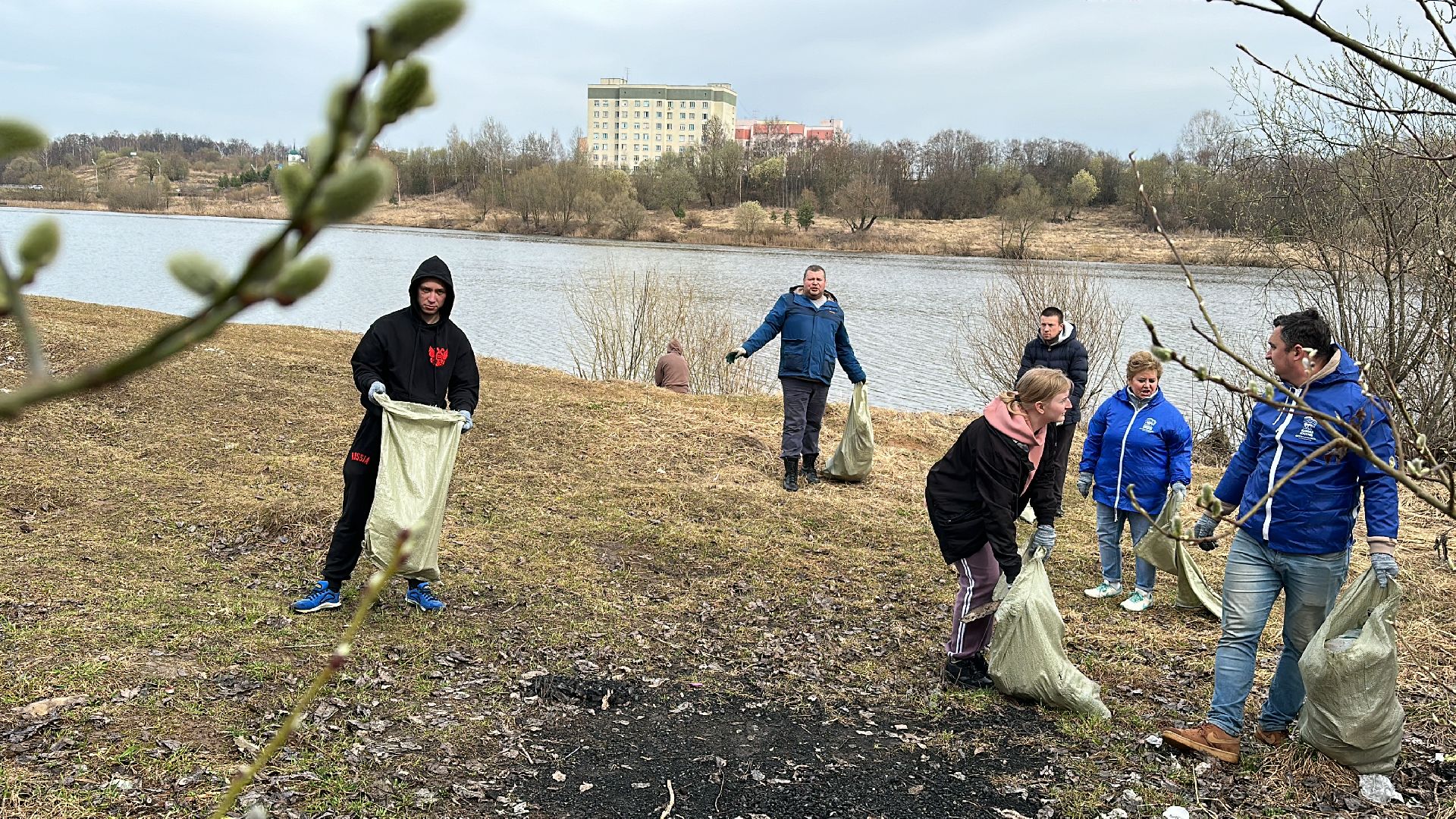 Клин, общество, субботники, благоустройство,