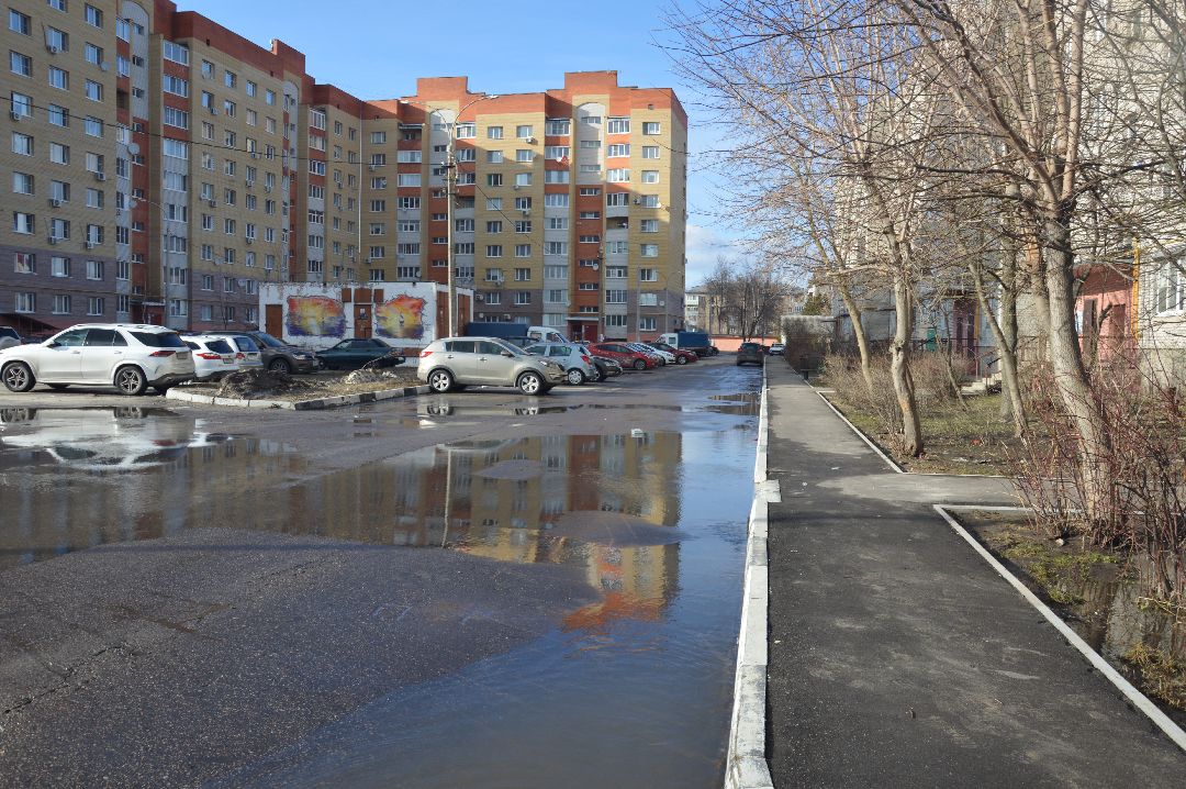 перемены, лужа, Шатура