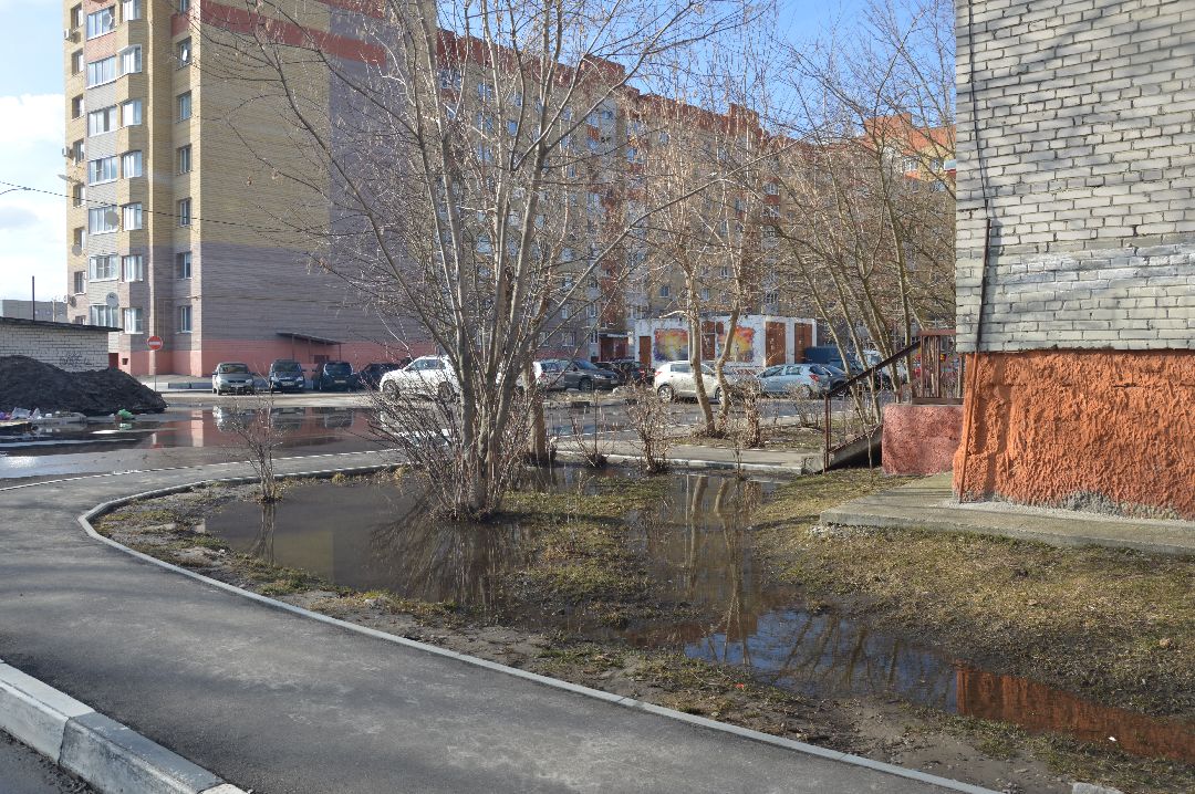 перемены, лужа, Шатура