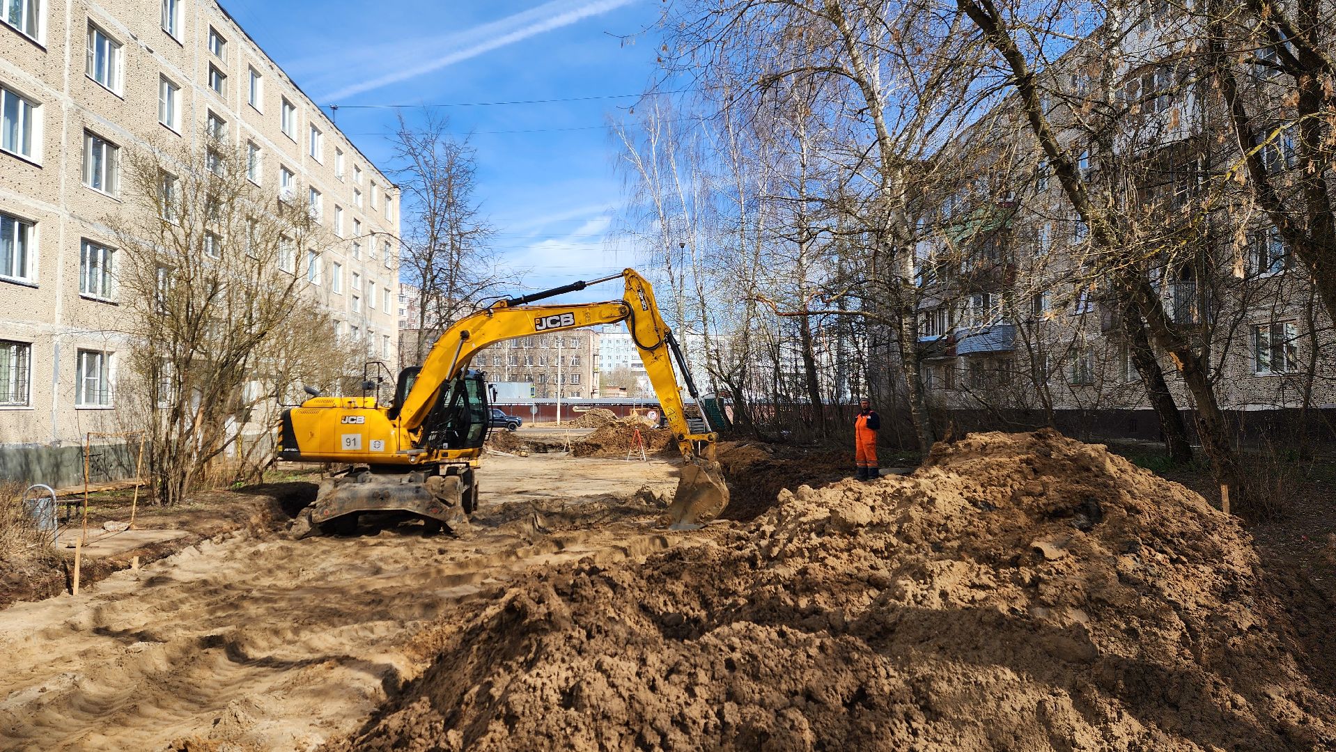 Солнечногорск, ЖКХ, ремонт улицы, Рекинцо, линевая канализация,