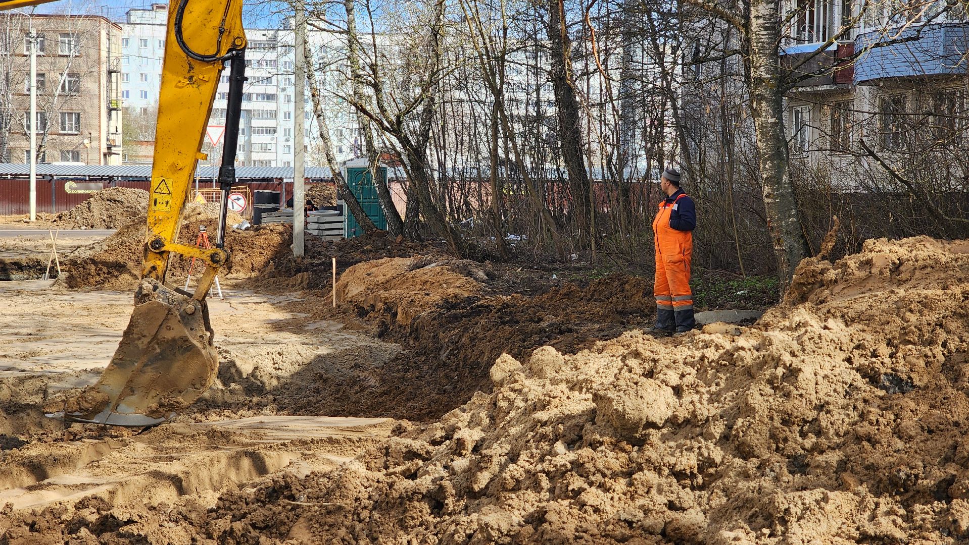 Солнечногорск, ЖКХ, ремонт улицы, Рекинцо, линевая канализация,