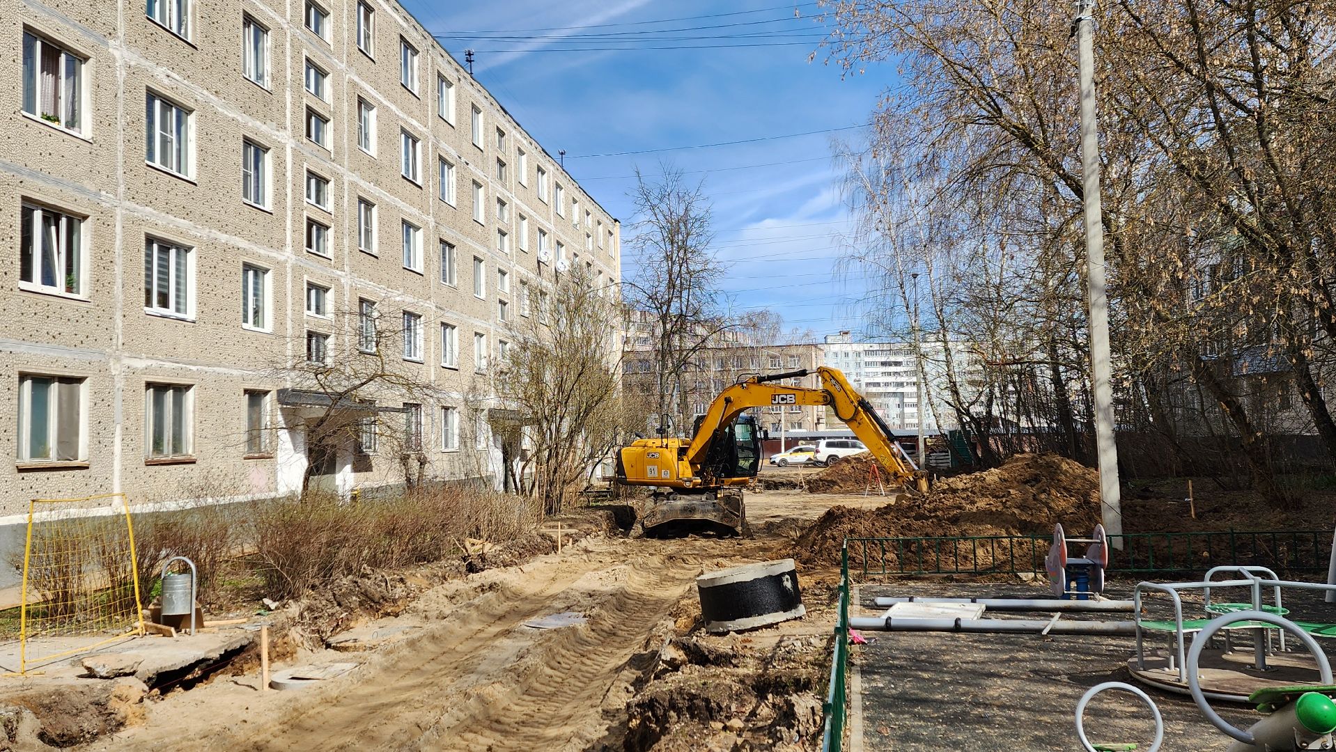 Солнечногорск, ЖКХ, ремонт улицы, Рекинцо, линевая канализация,