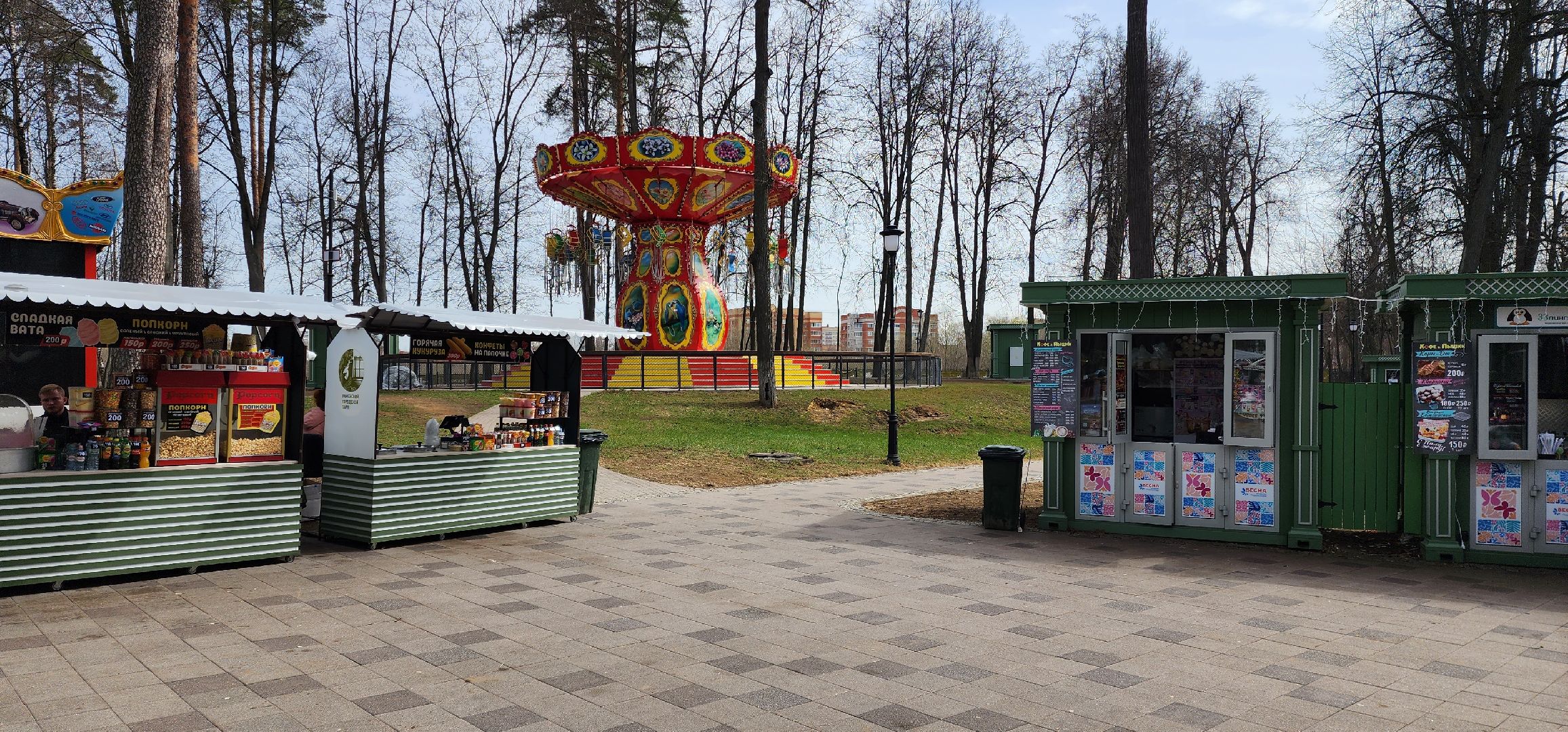 раменское, благоустройство, раменский городской парк, подготовка к открытию летнего сезона,