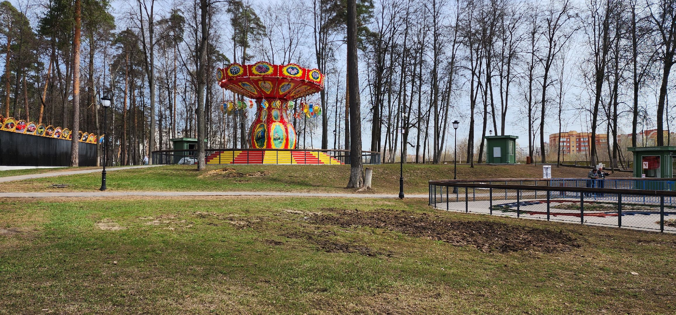 раменское, благоустройство, раменский городской парк, подготовка к открытию летнего сезона,