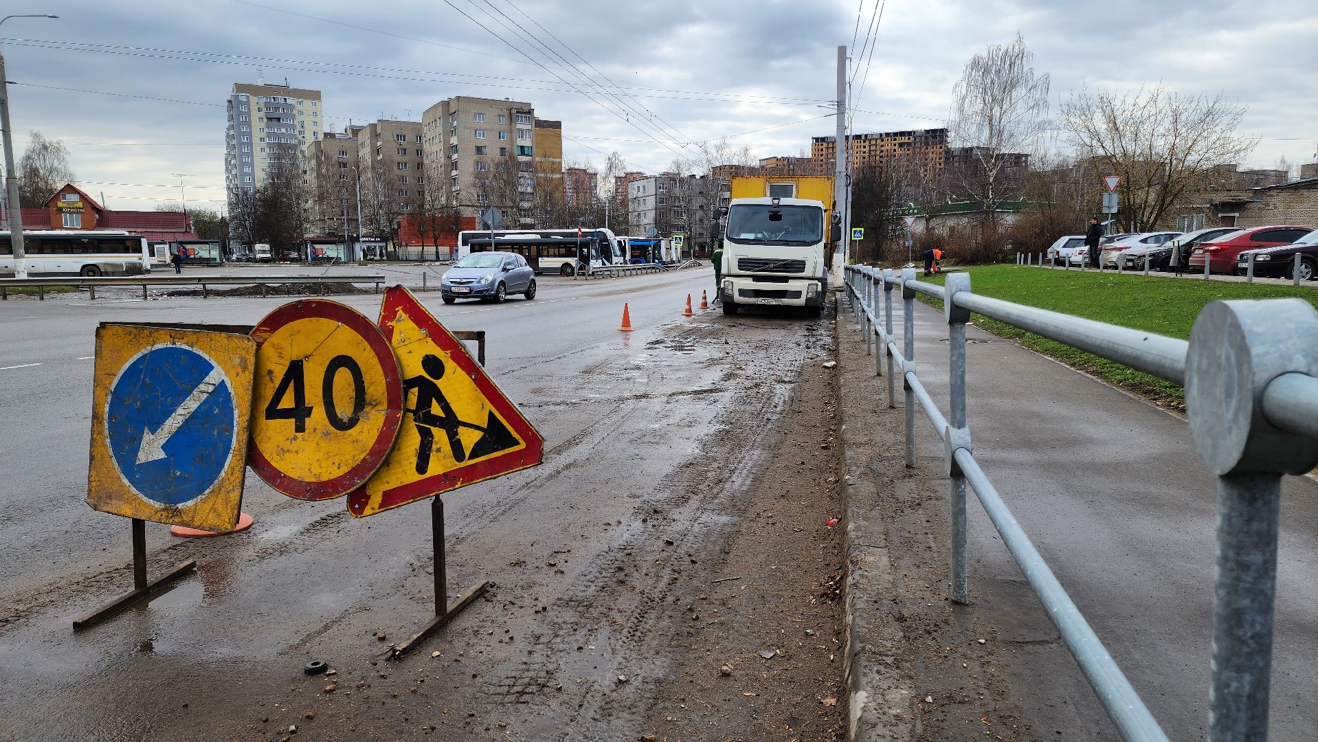 Ливневки, Подольск, Мосавтодор, Водоотвод,
