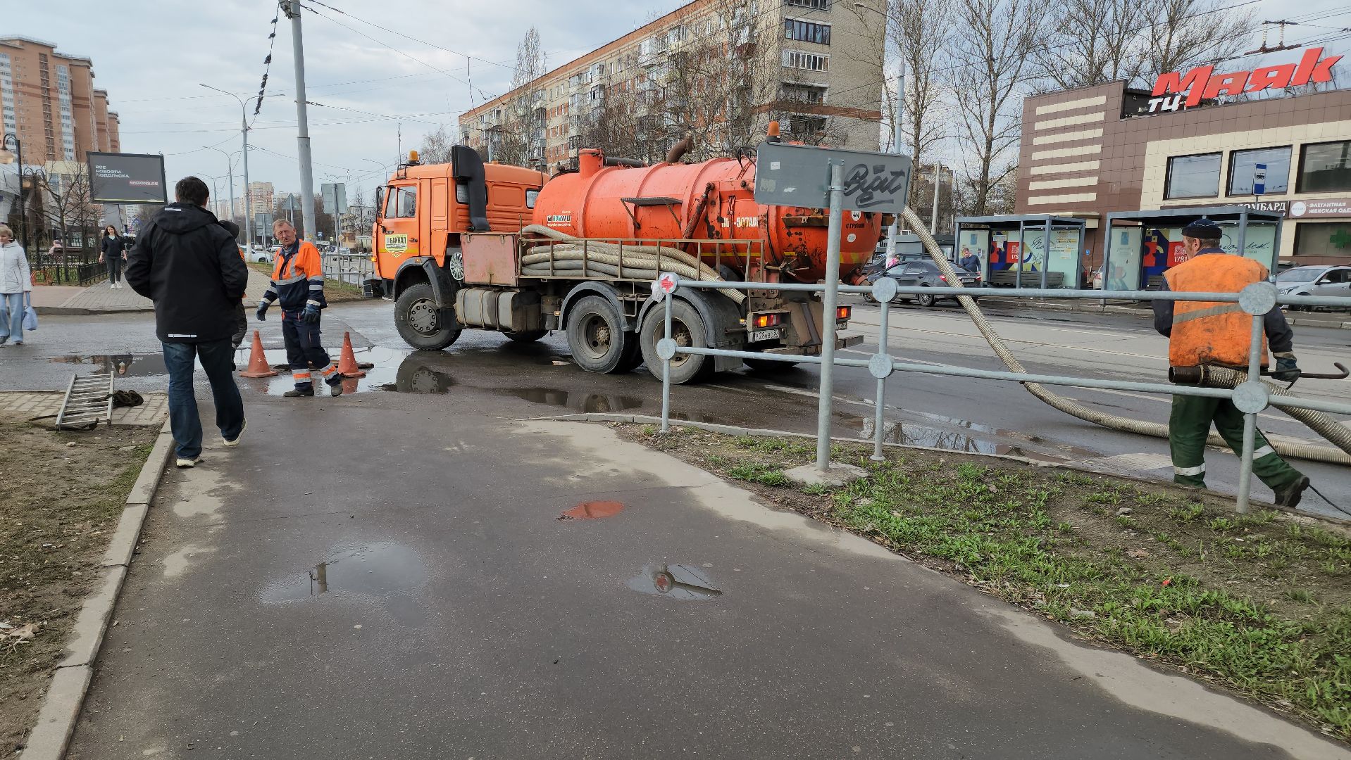 Ливневки, Подольск, Мосавтодор, Водоотвод,