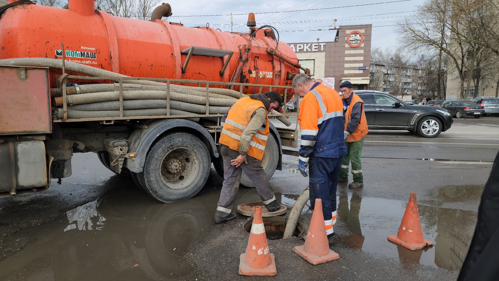 Ливневки, Подольск, Мосавтодор, Водоотвод,