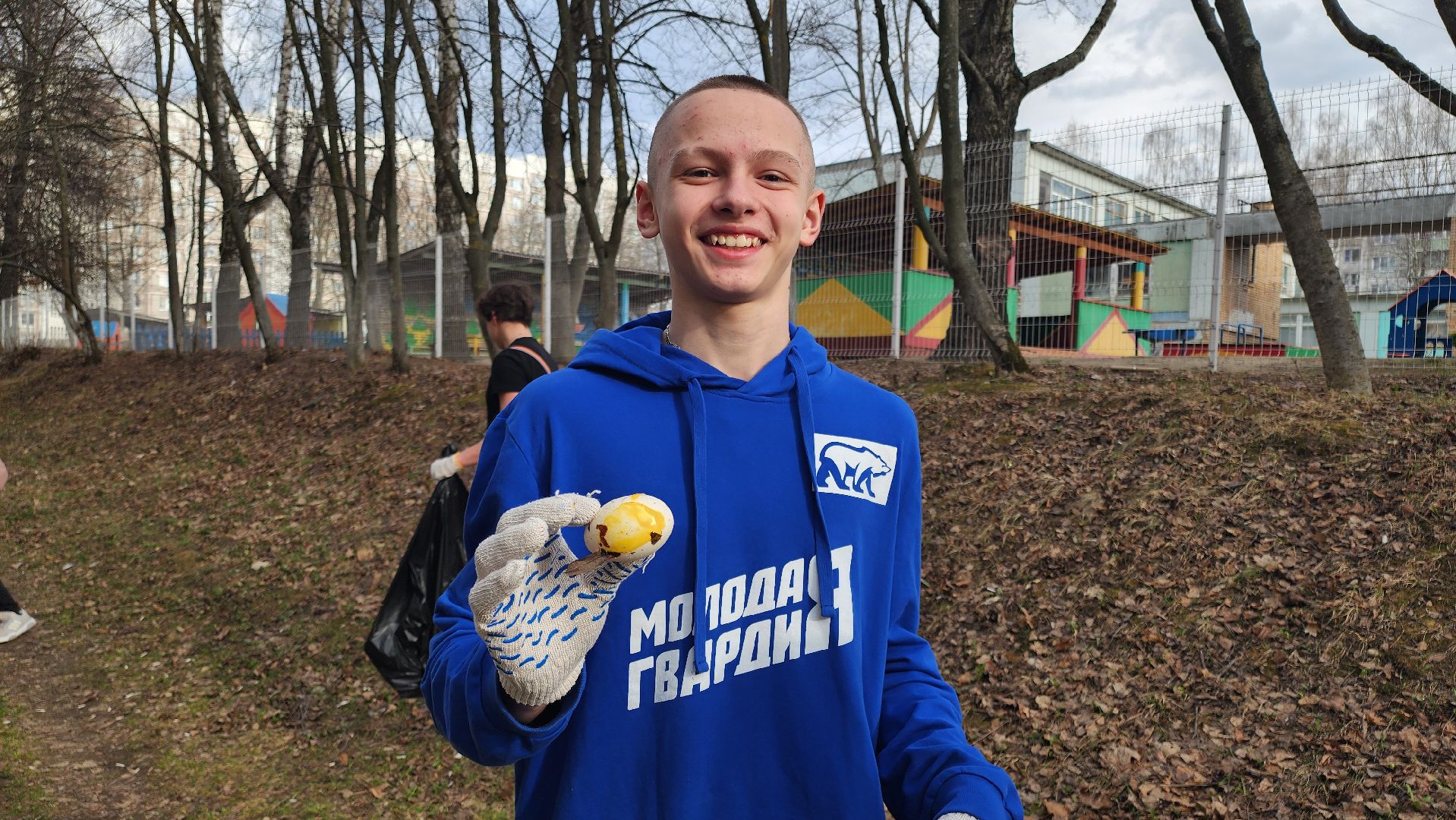 кашира, молодая гвардия, волонтеры, уборка, субботник, мусор, кашира-3,