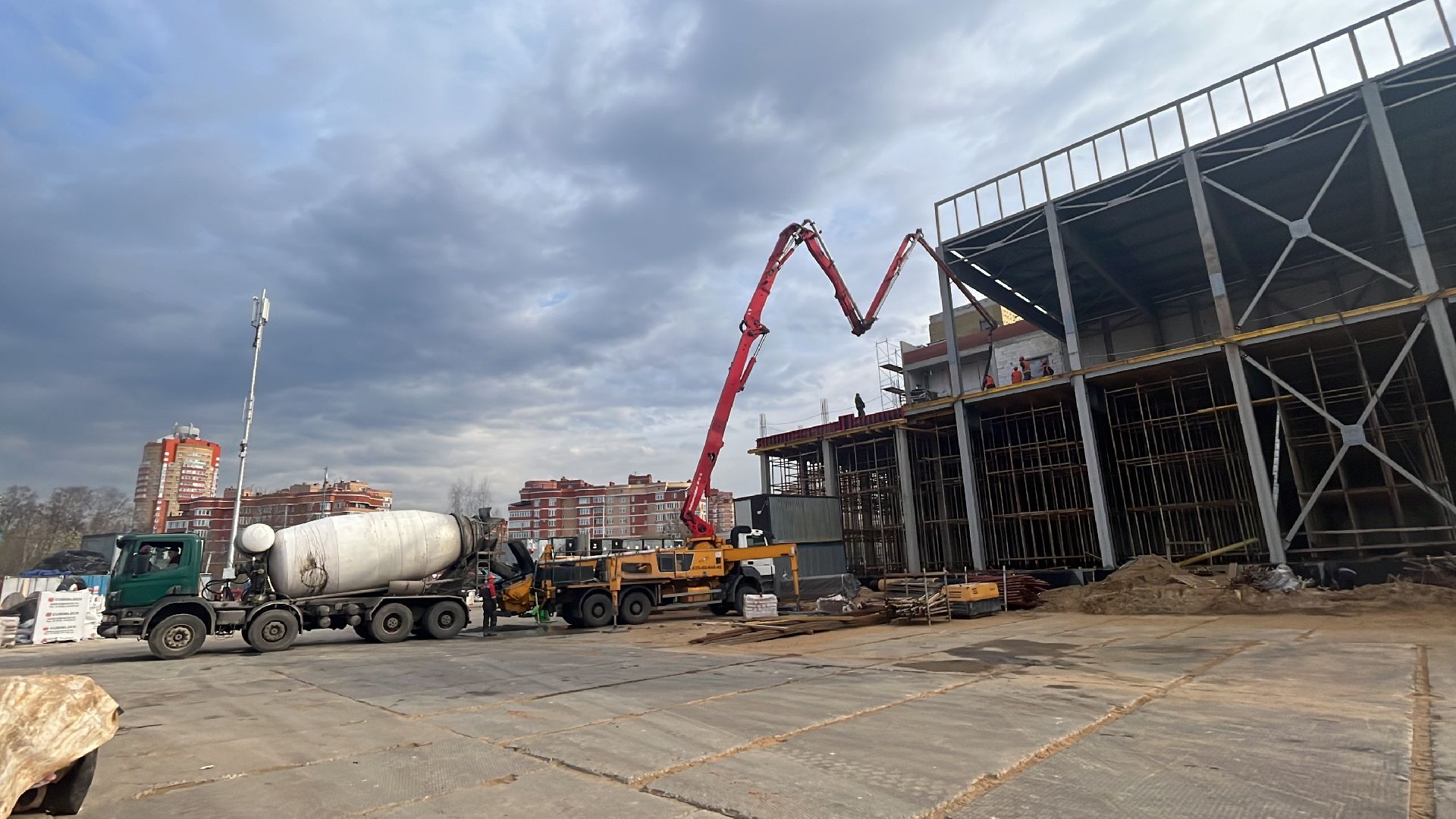 строительство, строительство школы, школа, новая школа,