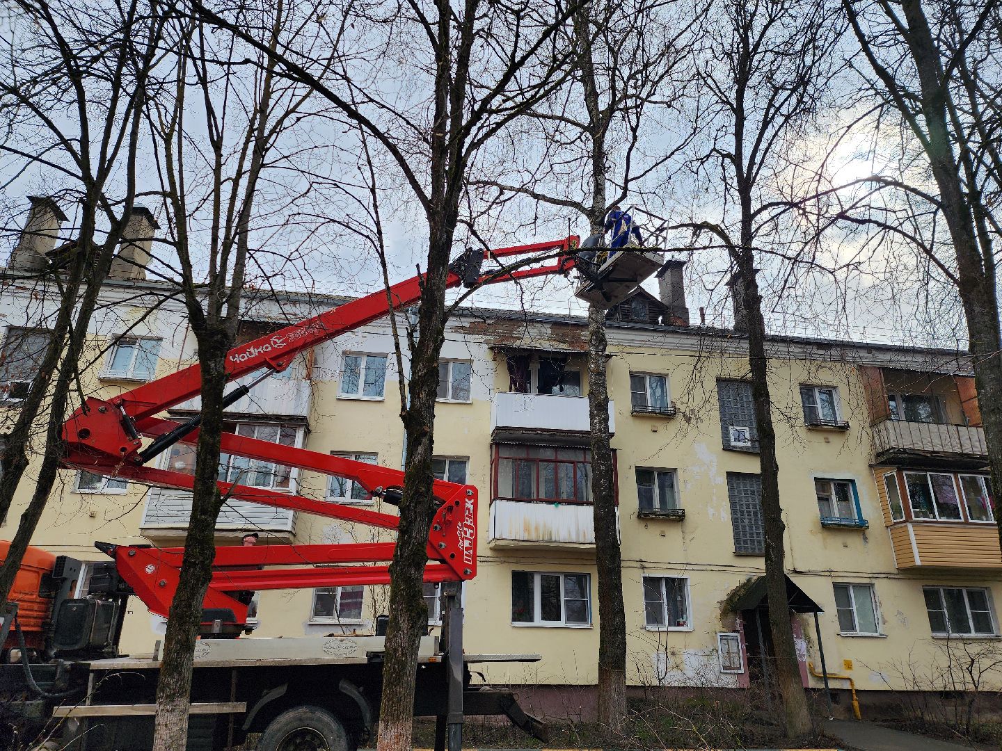 благоустройство, благоустройство 2024, аварийные деревья, тучково, руза, рузский городской округ, подмосковье, опиловка,