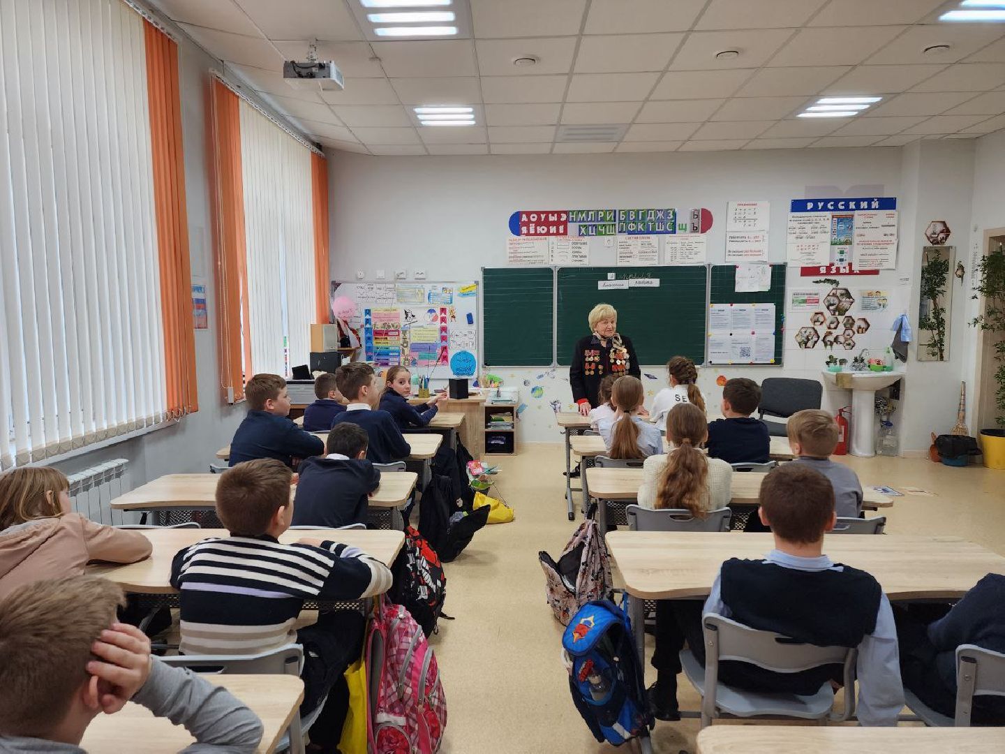 чехов, общество, ветеран вов, урок мужества, школа, великая отечественная война,