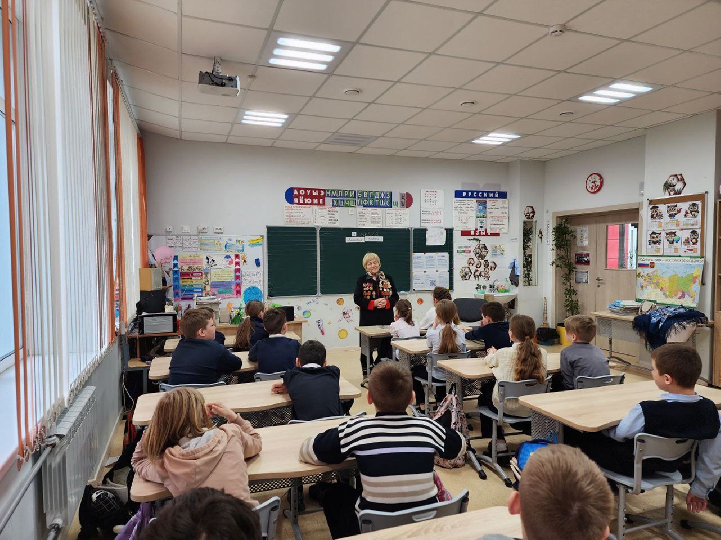 чехов, общество, ветеран вов, урок мужества, школа, великая отечественная война,