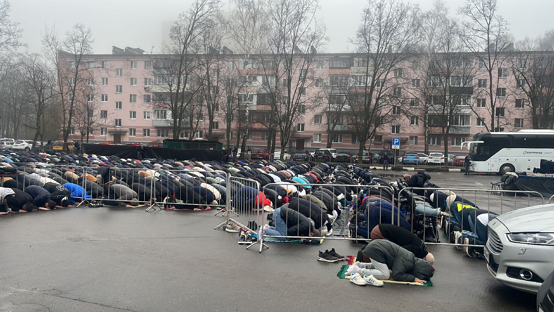 ураза-байрам, мусульманская община, праздник, молитва, намаз,