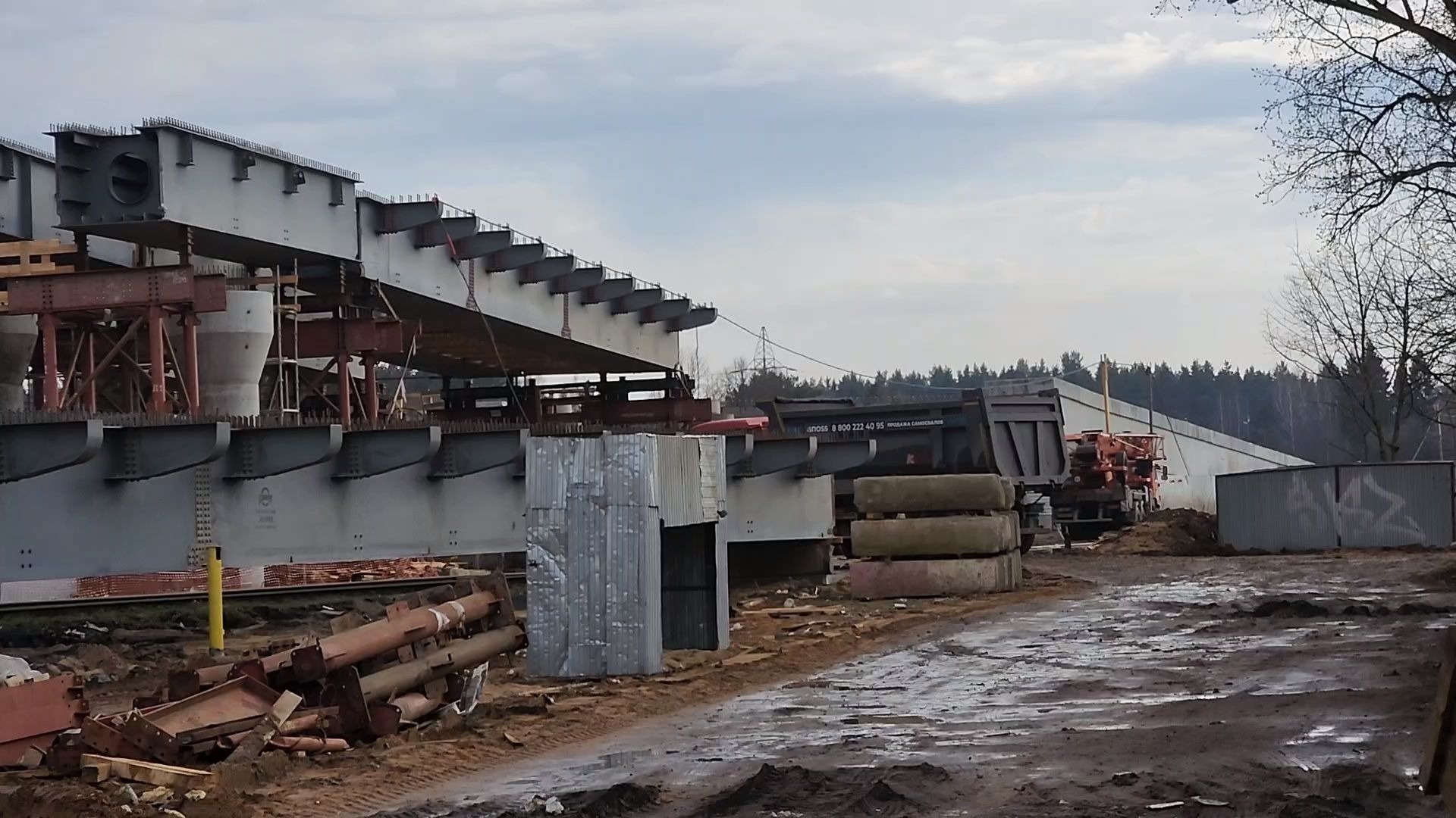 Одинцово, малые вяземы, цкад, обход, путепровод, мост, тоннель,