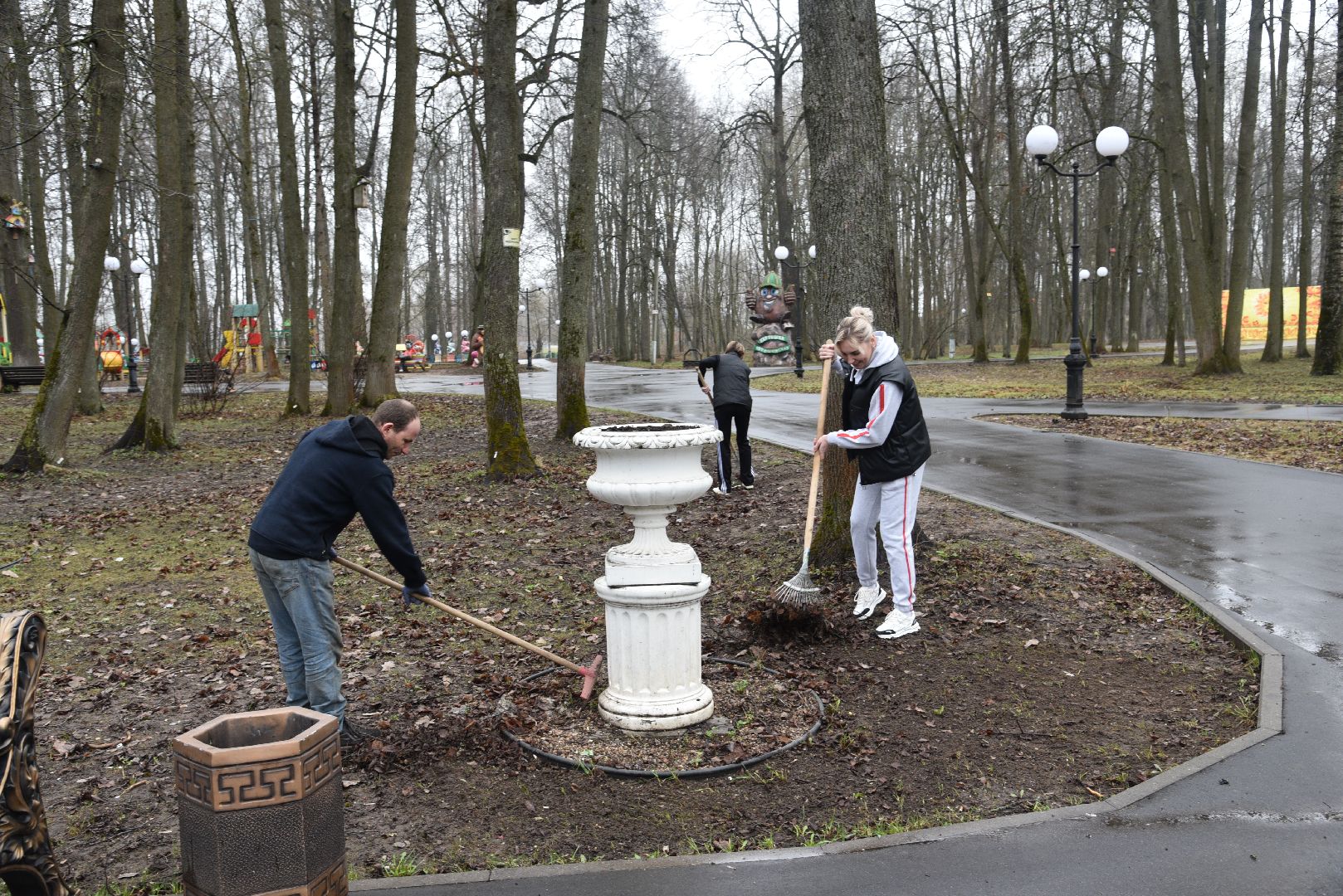 лотошино, лотошинский парк, субботник, благоустройство, парки подмосковья,