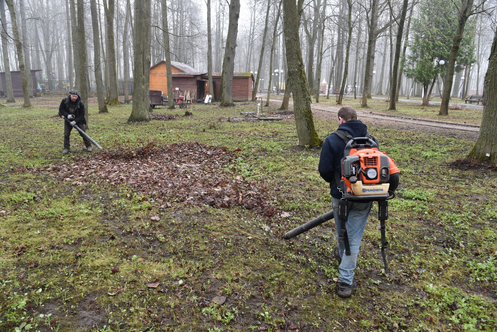 лотошино, лотошинский парк, субботник, благоустройство, парки подмосковья,