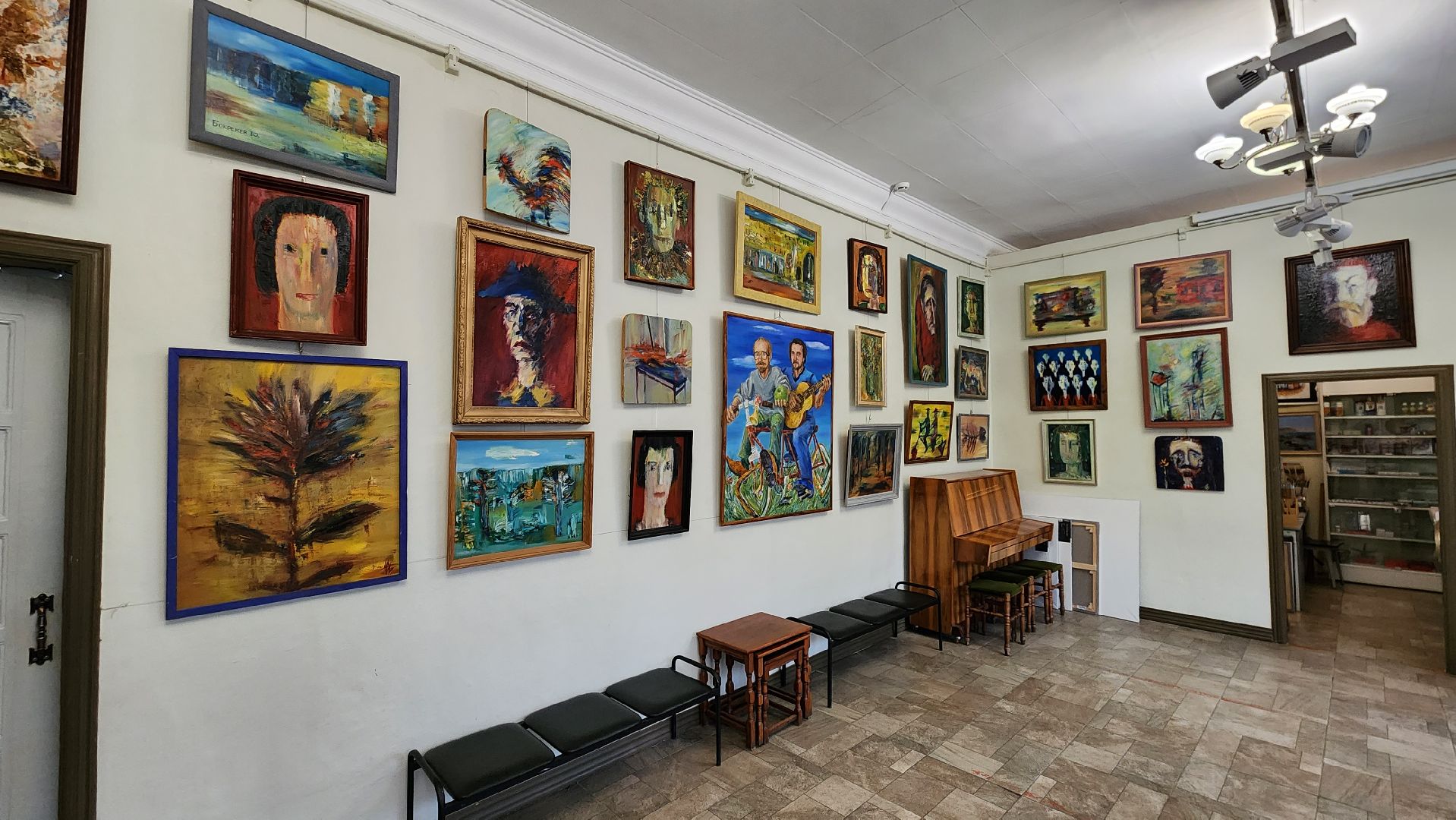 5 Дом, галерея, выставка, Юрий Бокренев, Нина Верникова, Николай Щеулов,