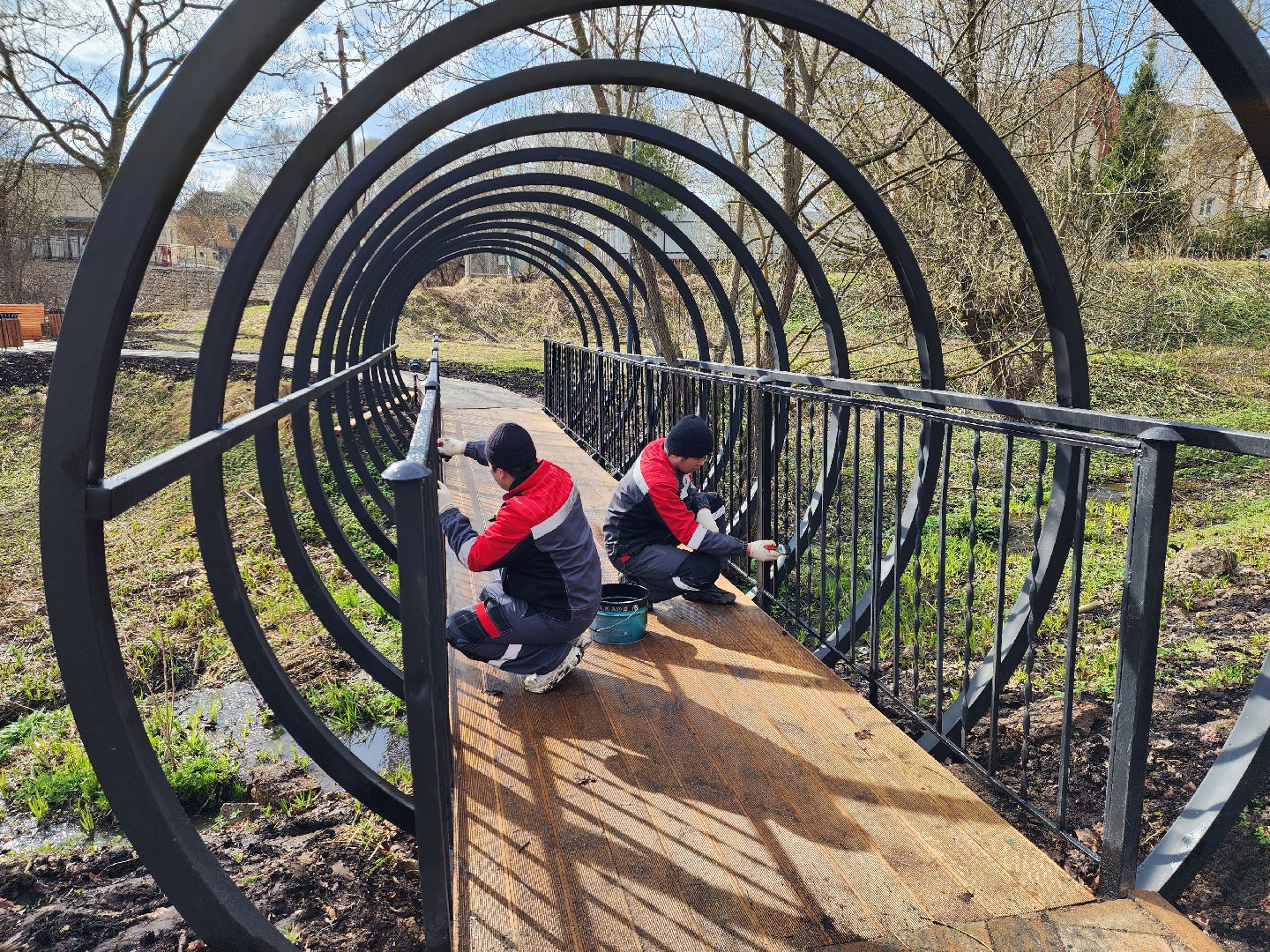 благоустройство, парк, Парк лукоморье, руза, рузский городской округ, московская область, подмосковье,