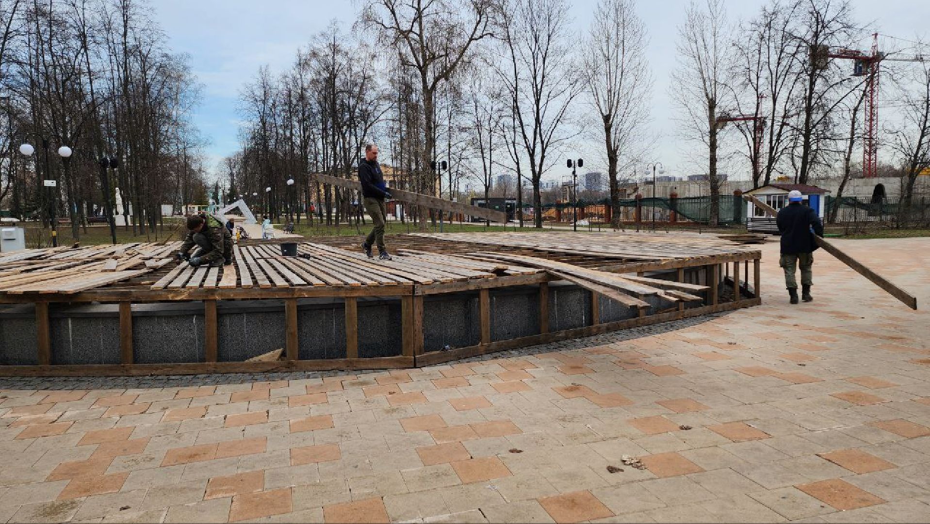 люберцы, Светомузыкальный фонтан, Центральный парк Люберец,