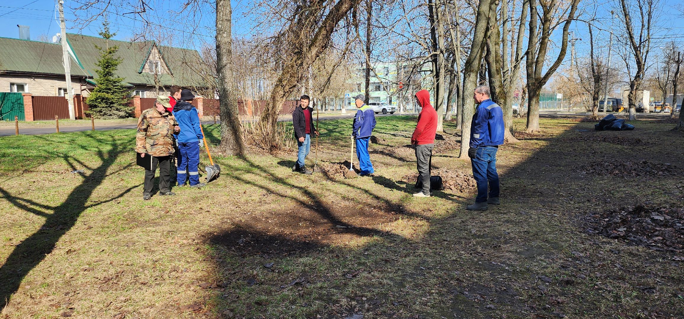 месячник благоустройства, уборка улиц, Домодедово,