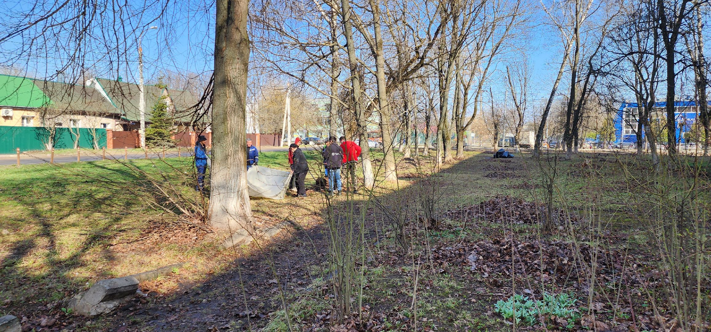 месячник благоустройства, уборка улиц, Домодедово,