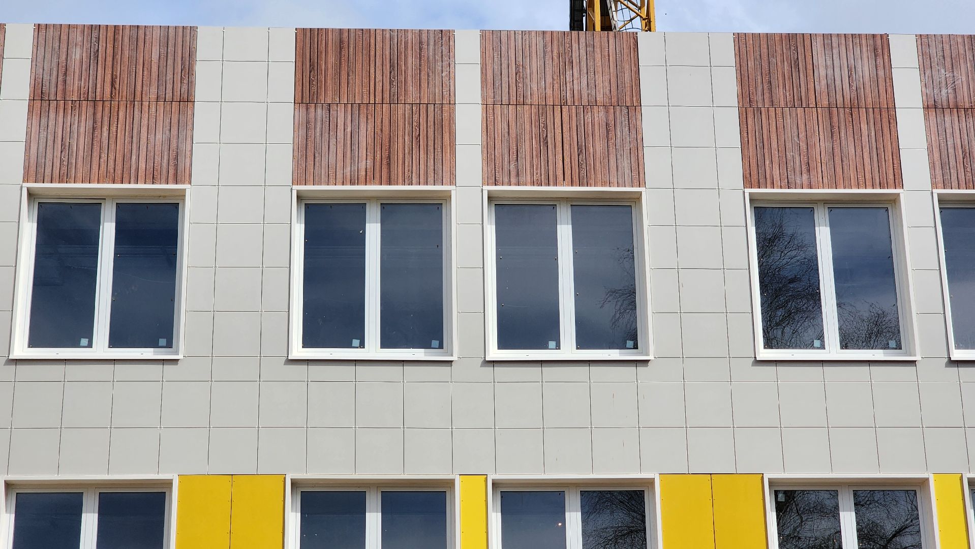 Солнечногорск, Строительство, Поварово, Пристройка к школе,