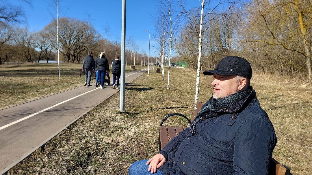 выходные в подмосковье, река, парк, перемены