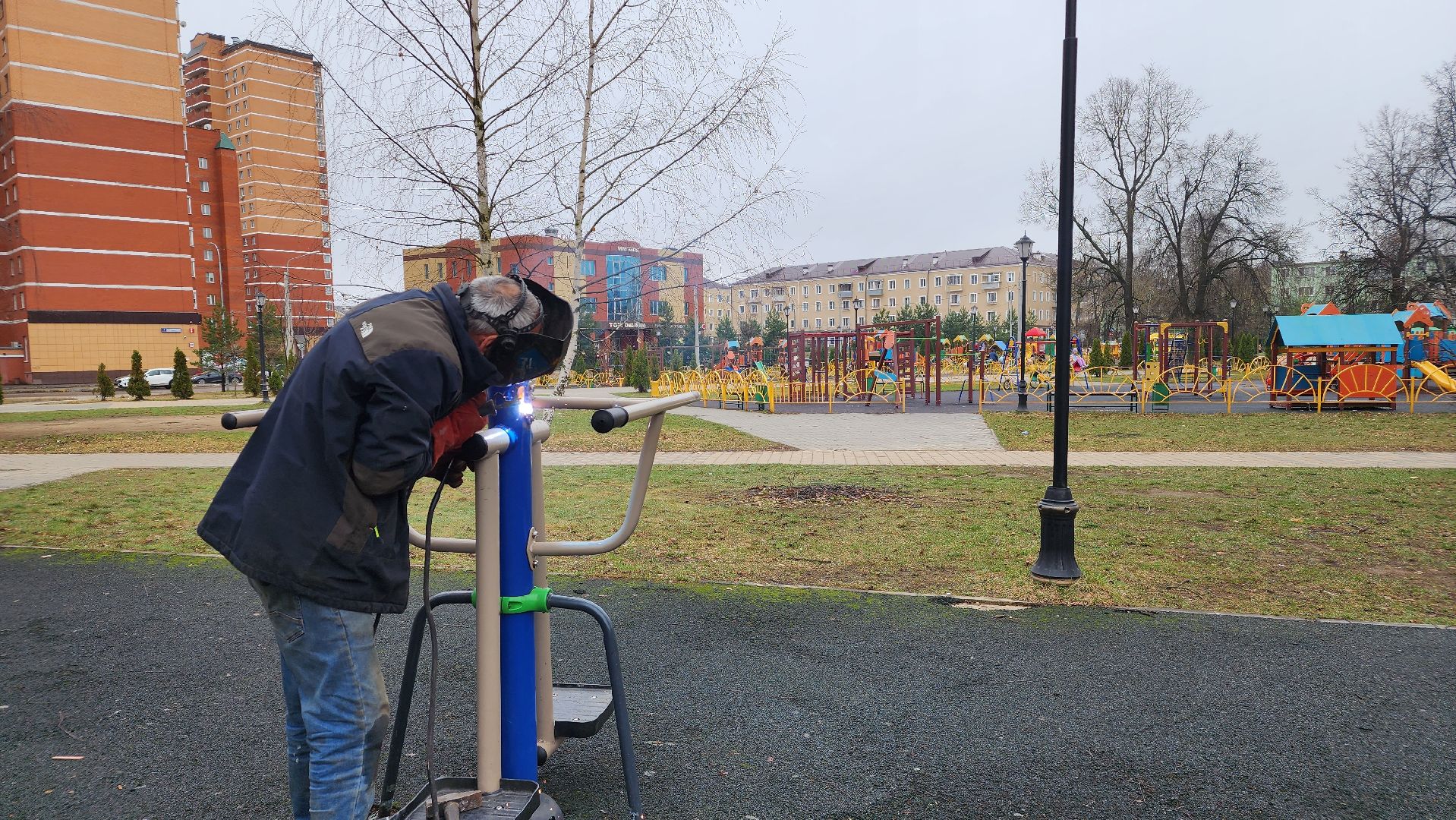 детские площадки, ремонт детских площадок, Лосино-Петровский,