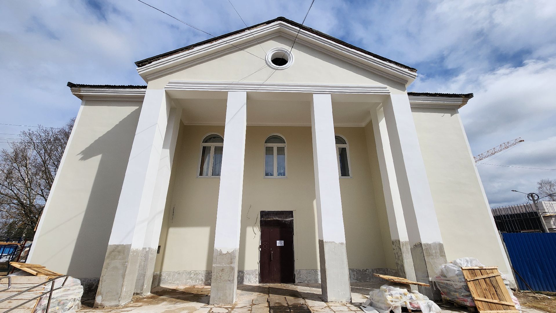 Солнечногорск, Поварово, ремонт, дом культуры,