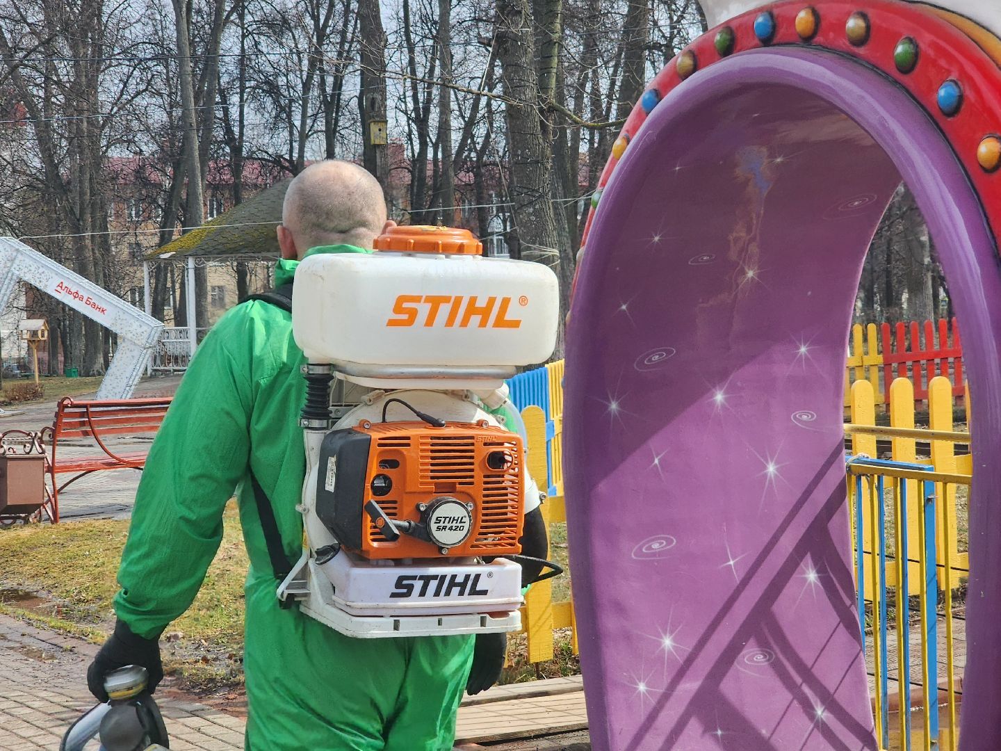 Павловский Посад, Городской округ Павловский Посад, Парк, Клещи, Обработка, Погода,