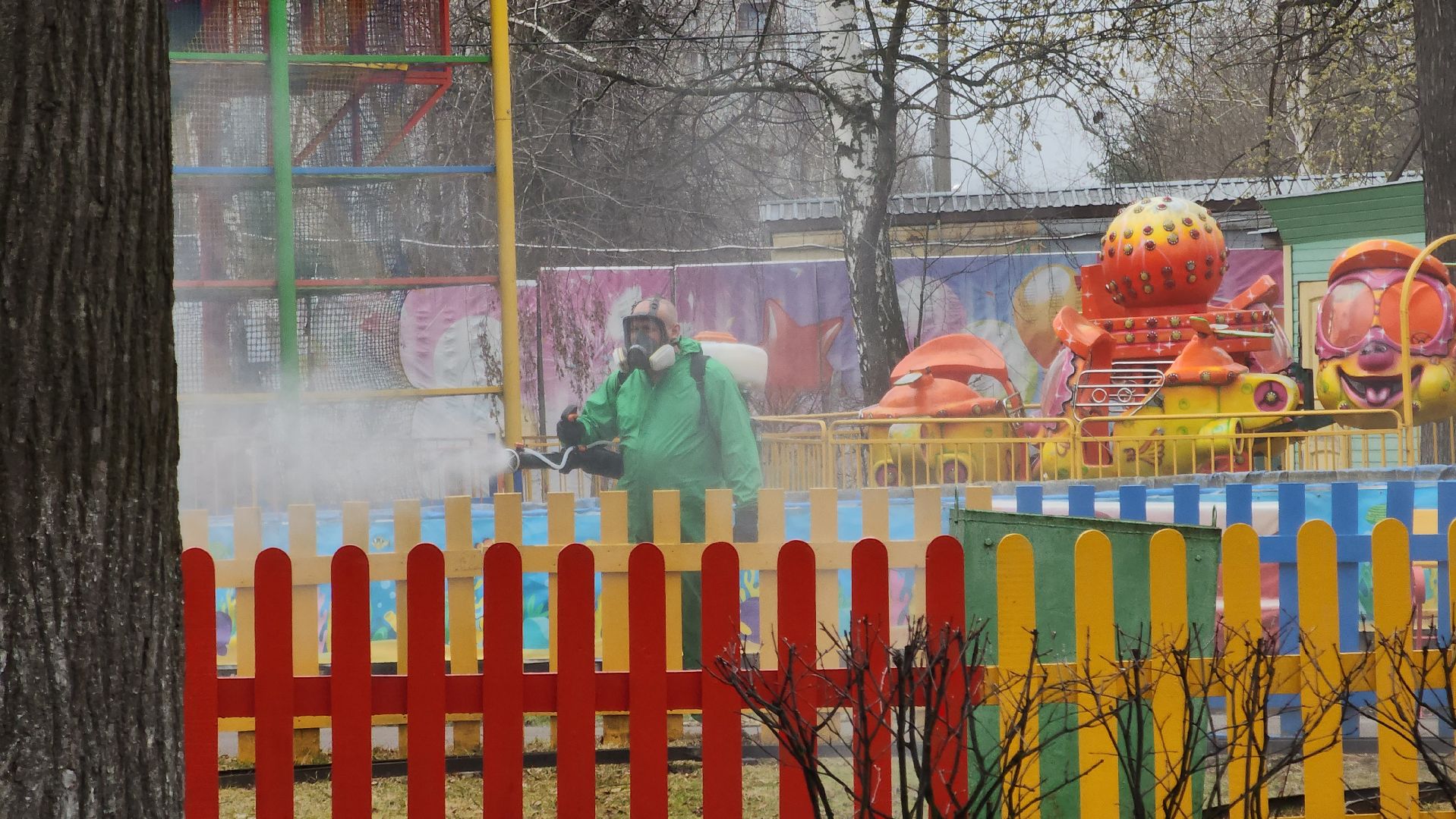 Павловский Посад, Городской округ Павловский Посад, Парк, Клещи, Обработка, Погода,